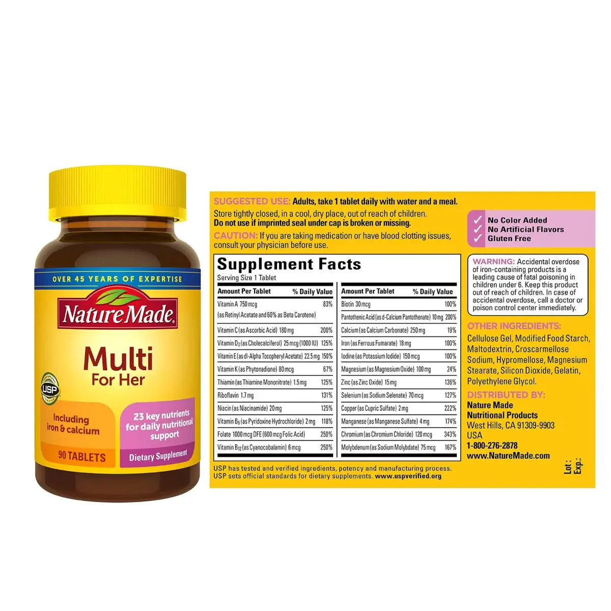 Nm Essential Woman Multi Size 90ct Nature MadeAu supplements