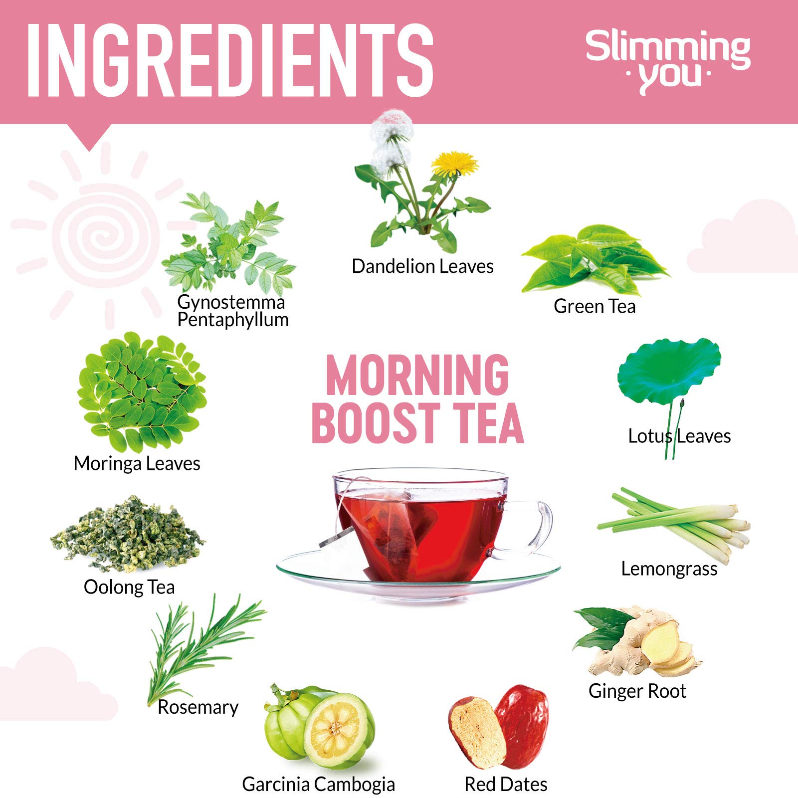 TAOISTEA 14 Day Detox Tea for Weight Loss, Body Cleanse, Metabolism Boost - Morning TAOISTEAUS supplements