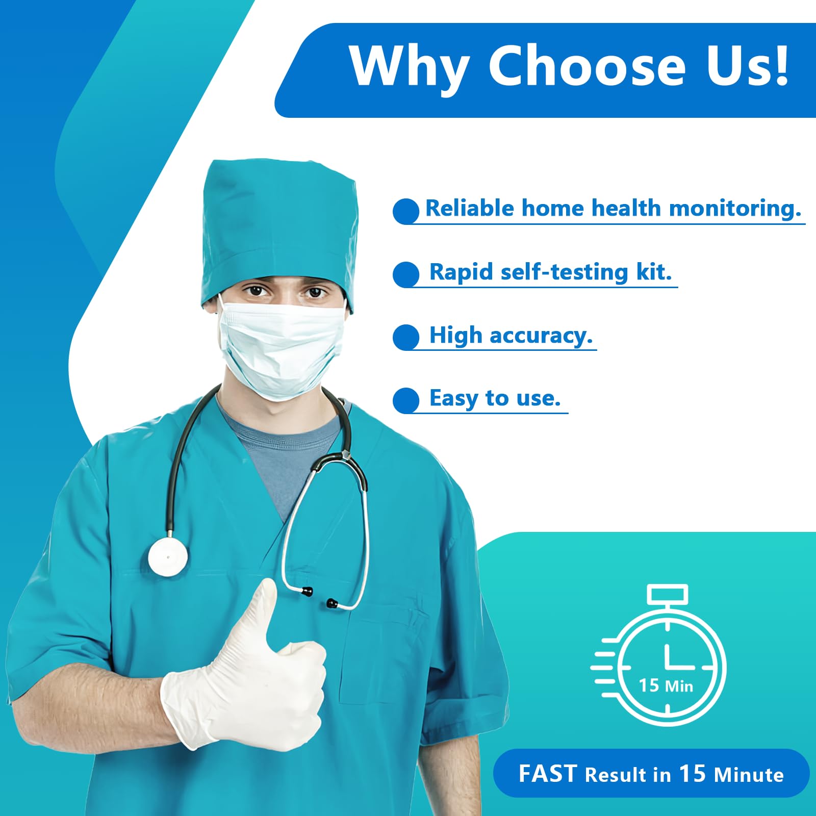 H Pylori Test Kit, Helicobacter Pylori Test Kit - Fast and Accurate, Self-Test at Home, Results in 10-15 Minutes, No Lab Visit Required OUROZOAu supplements