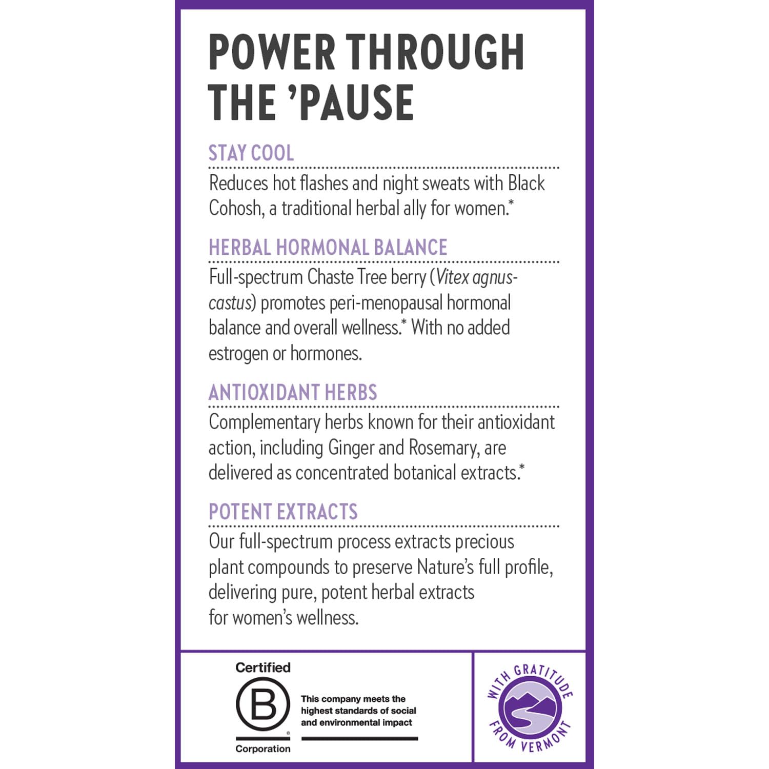 New Chapter Menopause Supplement - Estrotone Herbal Hormone Balance for Women in Perimenopause, with Black Cohosh for Hot Flash Relief & to Reduce Night Sweats + Vitex, No Added Hormones - 30 ct New ChapterAu supplements