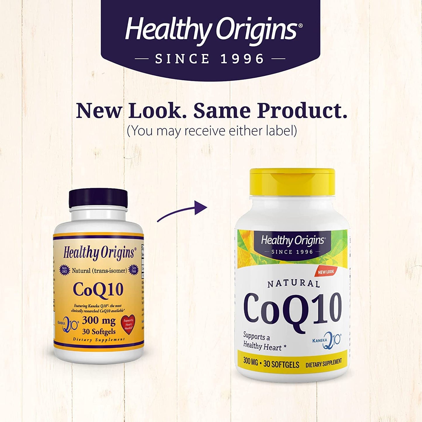 Healthy Origins CoQ10 (Kaneka Q10), 300 mg - Heart Health & Energy Supplement - Gluten Healthy OriginsUS supplements