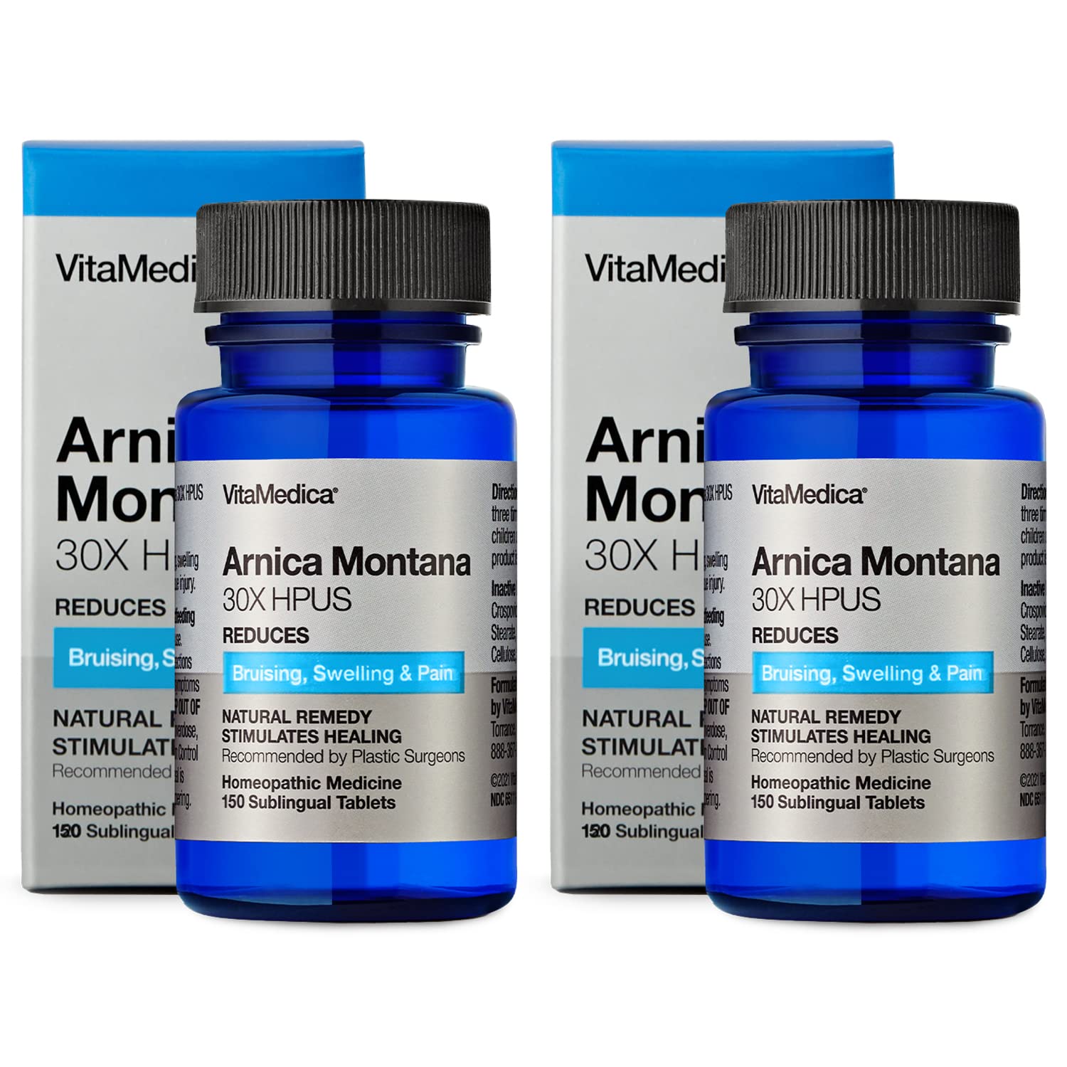 VitaMedica Arnica Montana 30X Homeopathic Tablets for Bruising Pain and Swelling | Plant Based Formula VitaMedicaAu supplements
