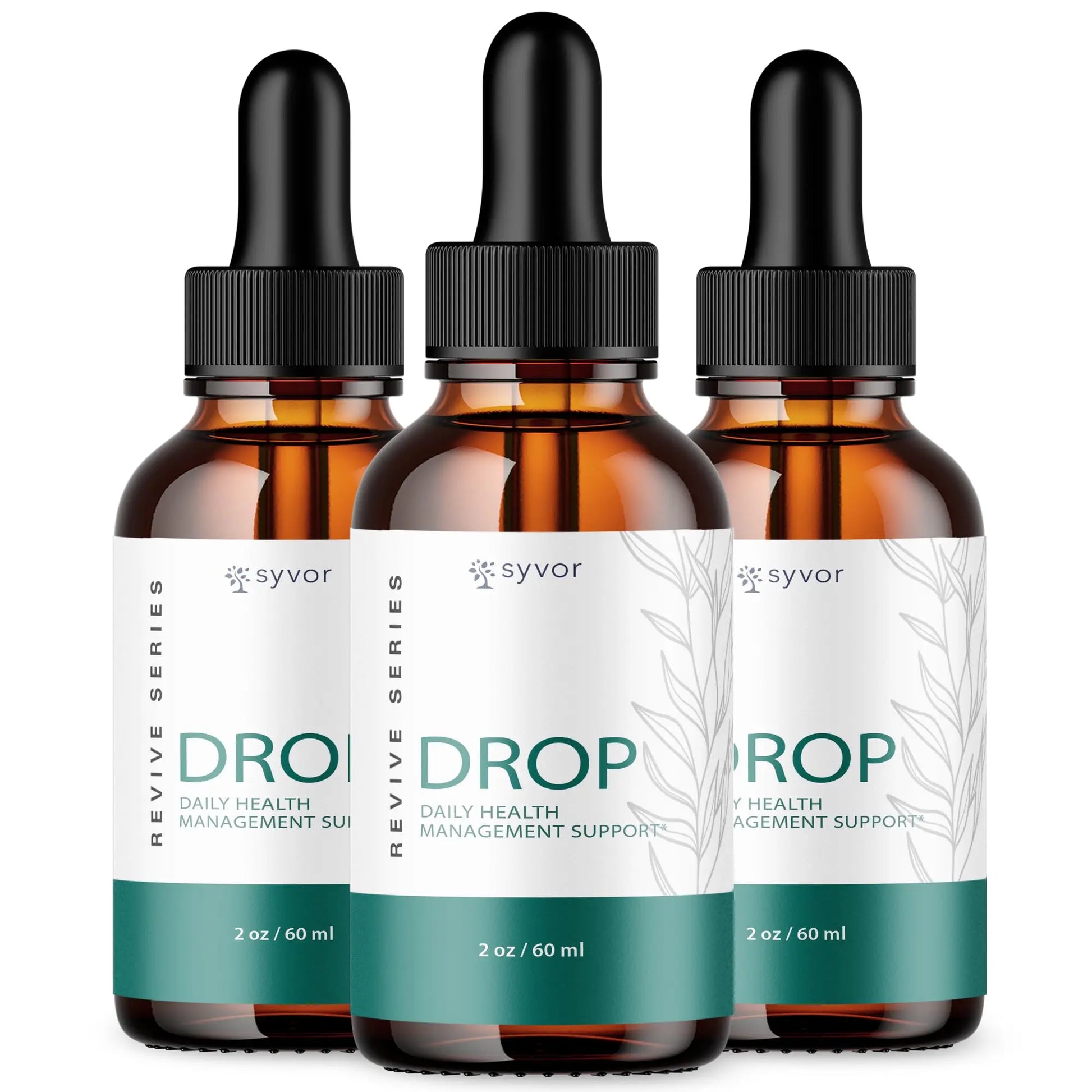 (3 Pack) Drop The Pounds Drops, Official Drop The Pounds Liquid Drops with All Natural Ingredients, Advanced Health Optimizer & Wellness Support with Premium Vitamins for Women & Men (90 Servings) SyvorAu supplements