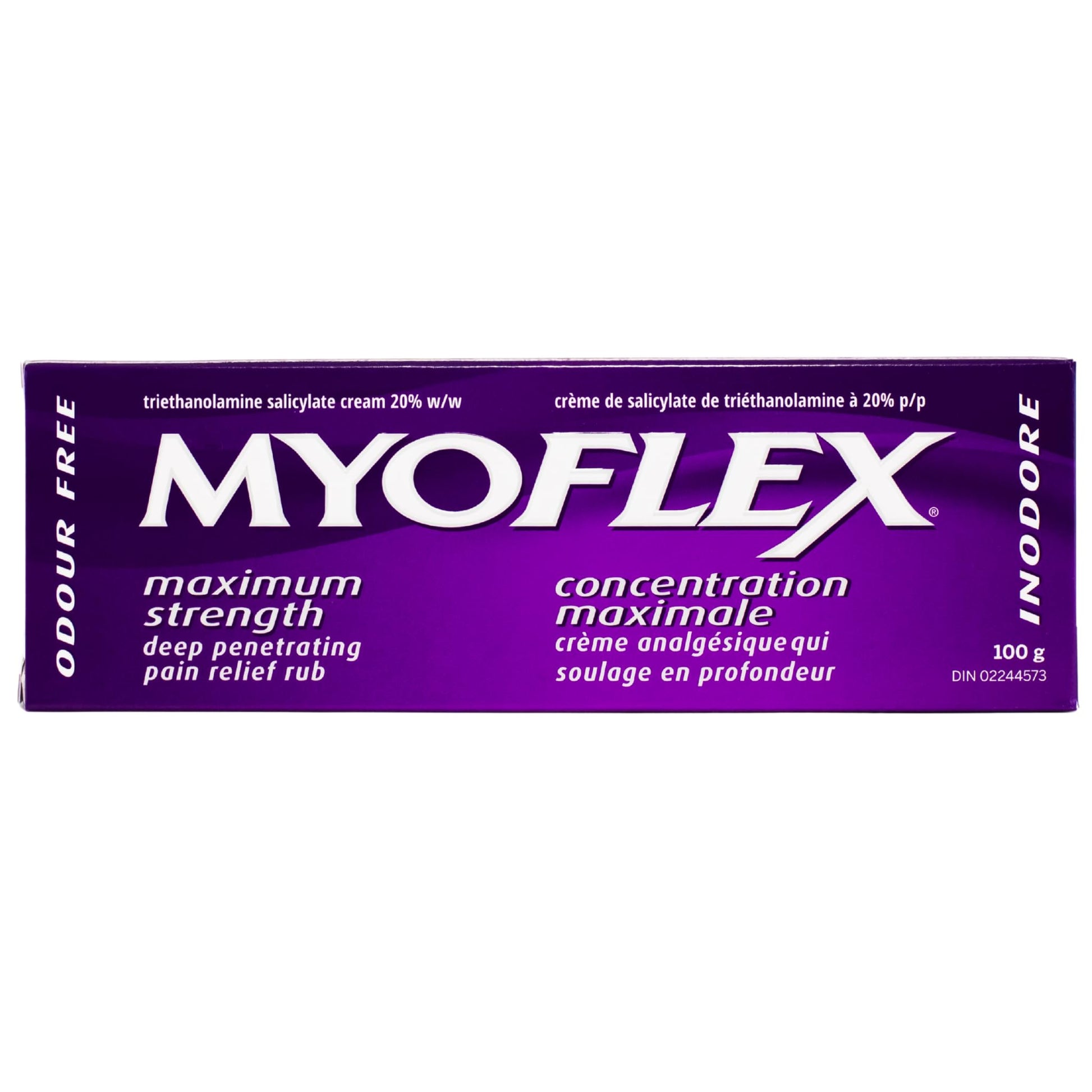 Myoflex Pain Relief Rub | Odourless | Provides Deep Penetrating Relief of Muscle Soreness & Joint Pain | Menthol Free | Stain Free | Non-Greasy | Great for Ages 2+ | 100 Grams (Maximum Strength) MyoflexAu supplements