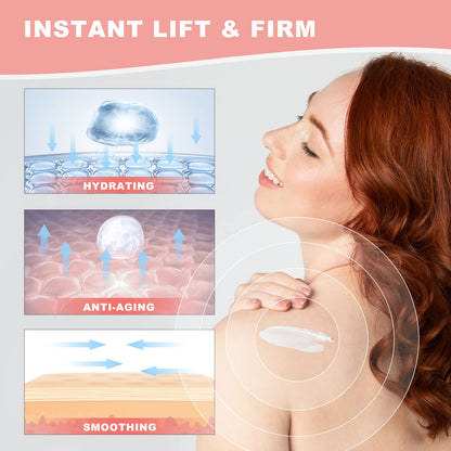 Hibiscus and Honey Firming Cream, Skin Tightening Lotion, Reduces the Look of Neck Lines CITYGOOUS supplements