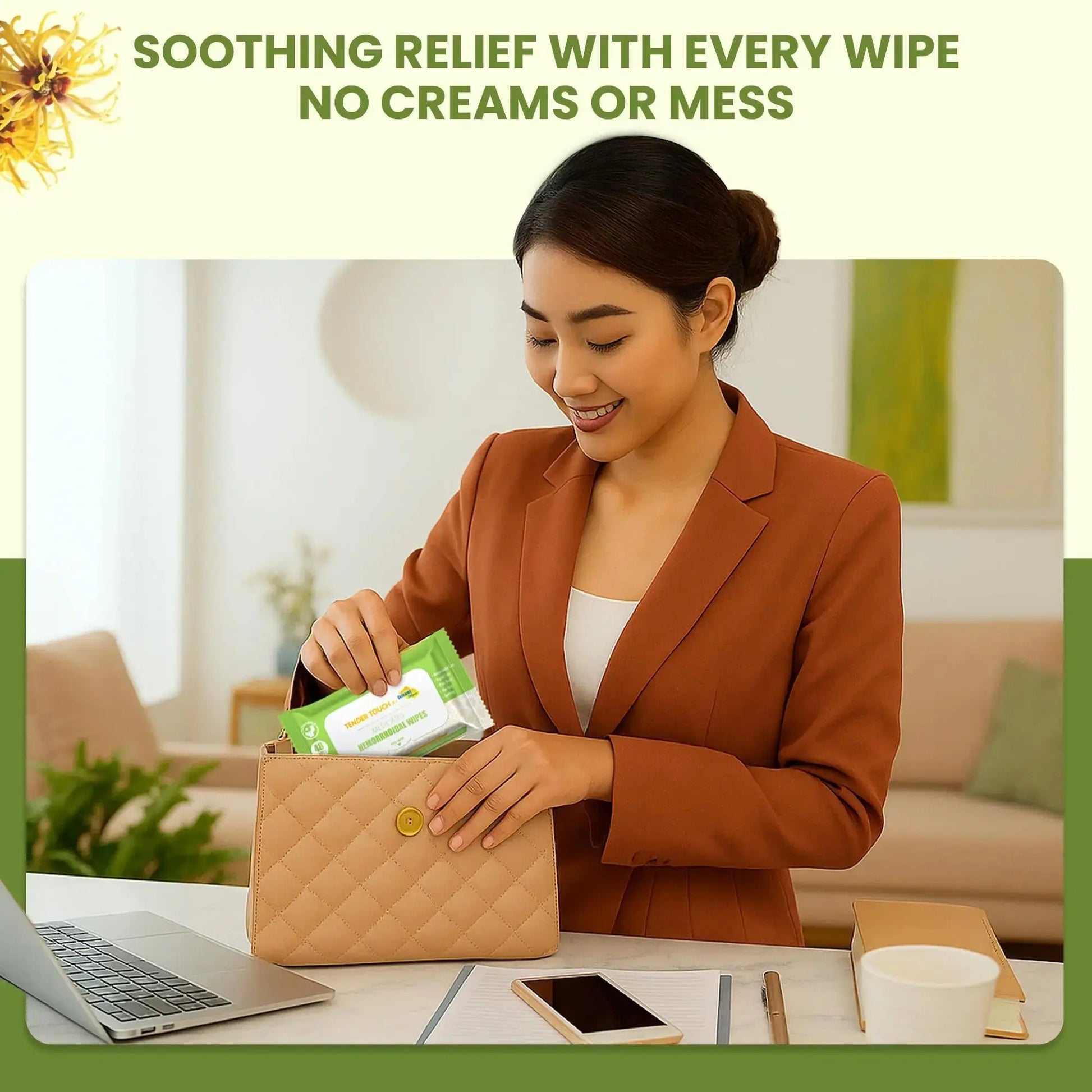 Tender Touch Hemorrhoid Wipes with Witch Hazel and Aloe, Flushable Medicated Wipes for Hemorrhoid and Vaginal Relief - Postpartum-Safe, Fragrance-free, Travel Size, 1 Pack, 48-ct. Diamond WipesAu supplements