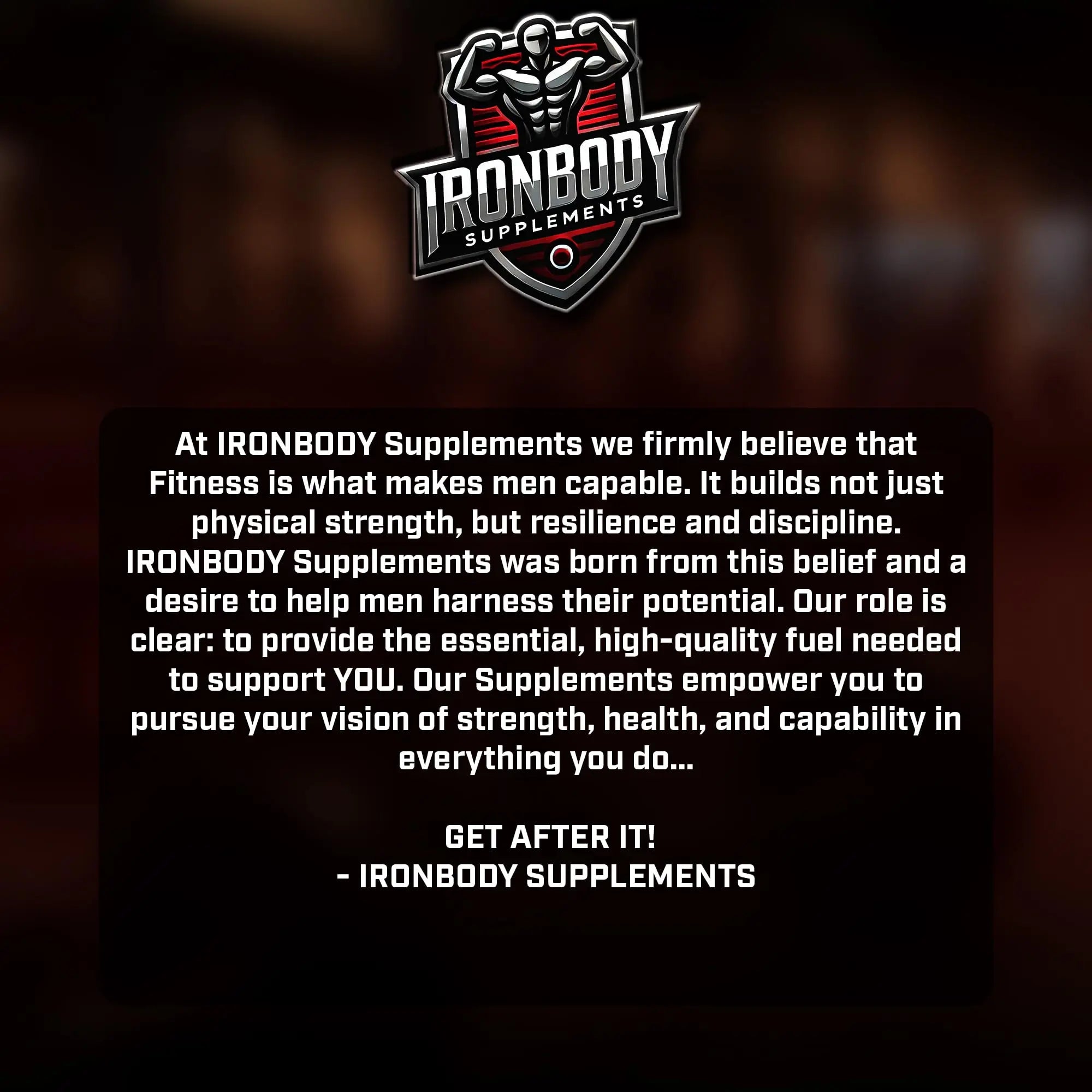IronBody Supplements, Multivitamin for Men, Vitamins A, B, C, D, E, Zinc. Immune Support, Antioxidant Fruit and Energy Blend. 60 Capsules IronBody SupplementsAu supplements