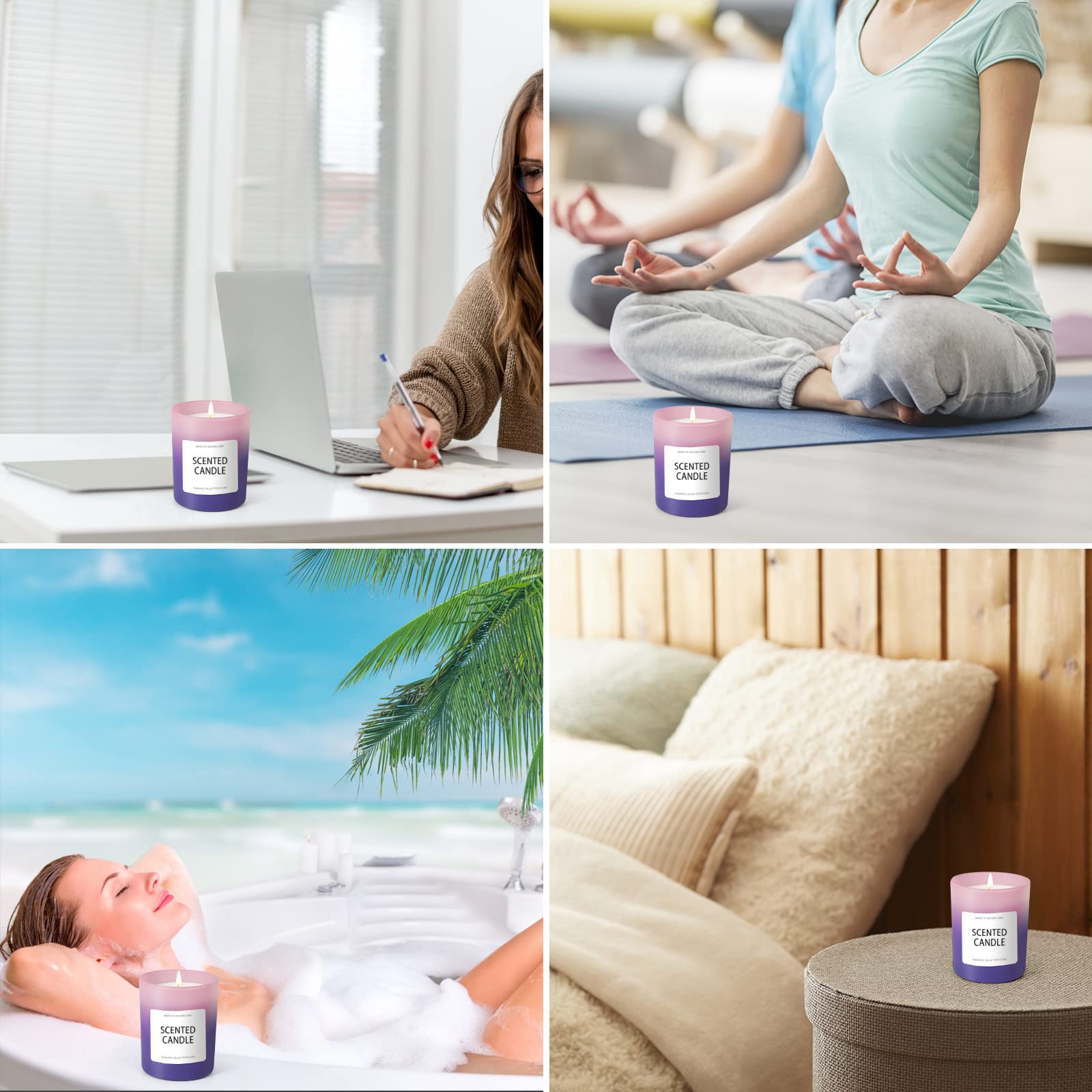 Candles, Scented Candles, Candles for Home Scented, Scented Candle Gift Set for Women STRNAu supplements