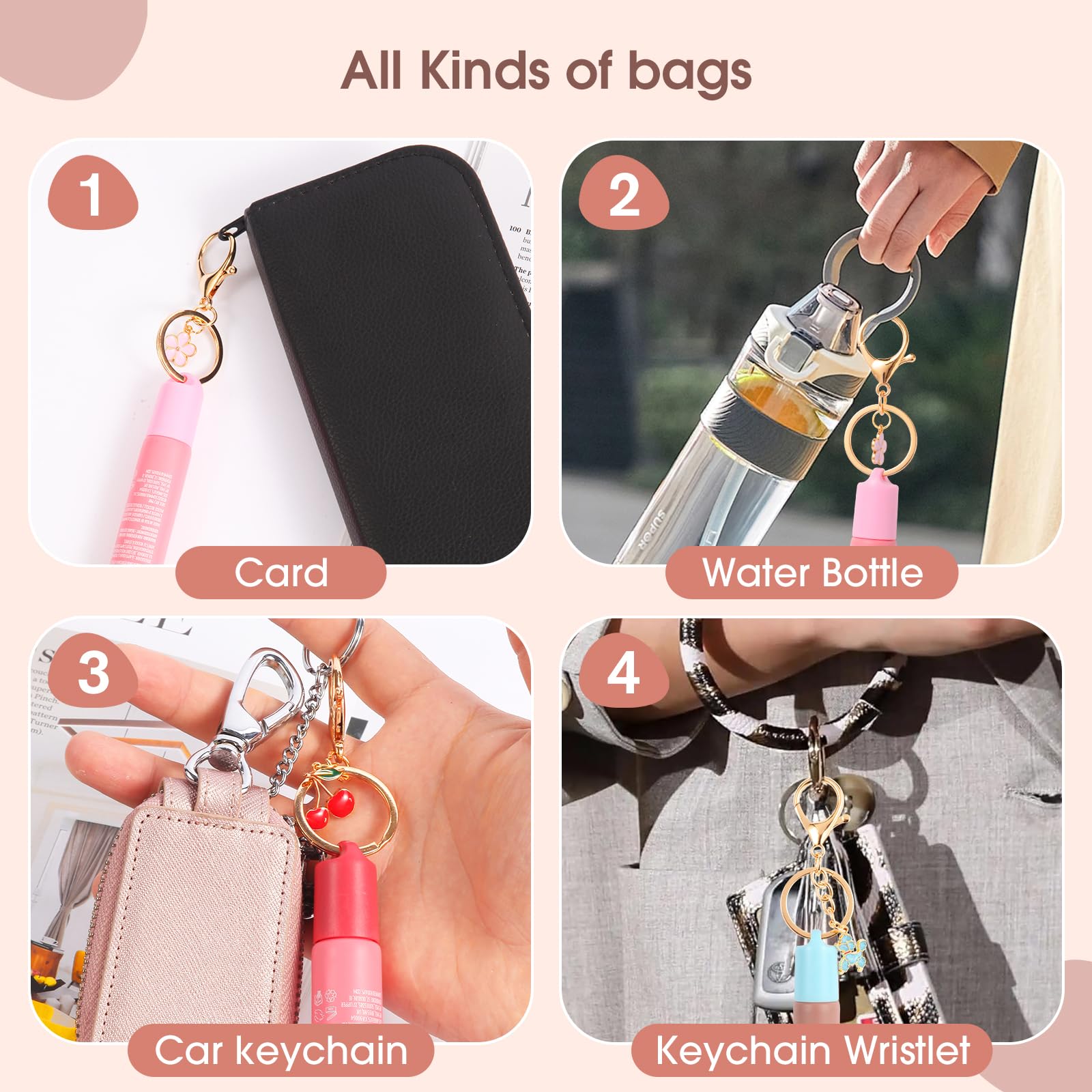 Limpskys keychain cap for Summer Fridays 0.5 Oz Lip Balm,lip gloss cap keychain（No Lip Balm） LimpskysAu supplements