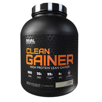 Rivalus Clean Gainer - Cookies & Cream, 5lbs RivalusUS supplements