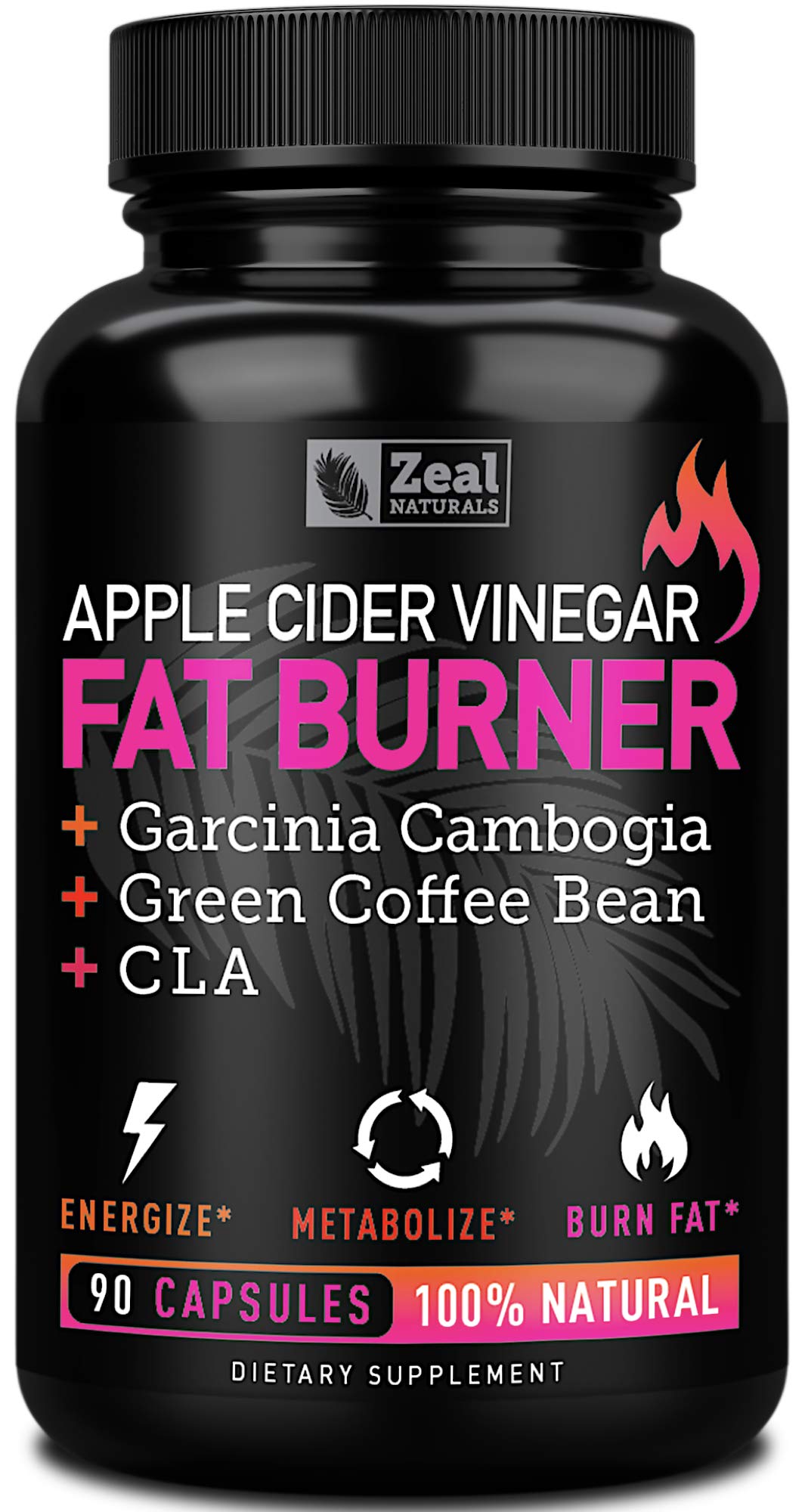 Apple Cider Vinegar Weight Management Pills for Women - Garcinia Cambogia + w. CLA Zeal NaturalsUS supplements