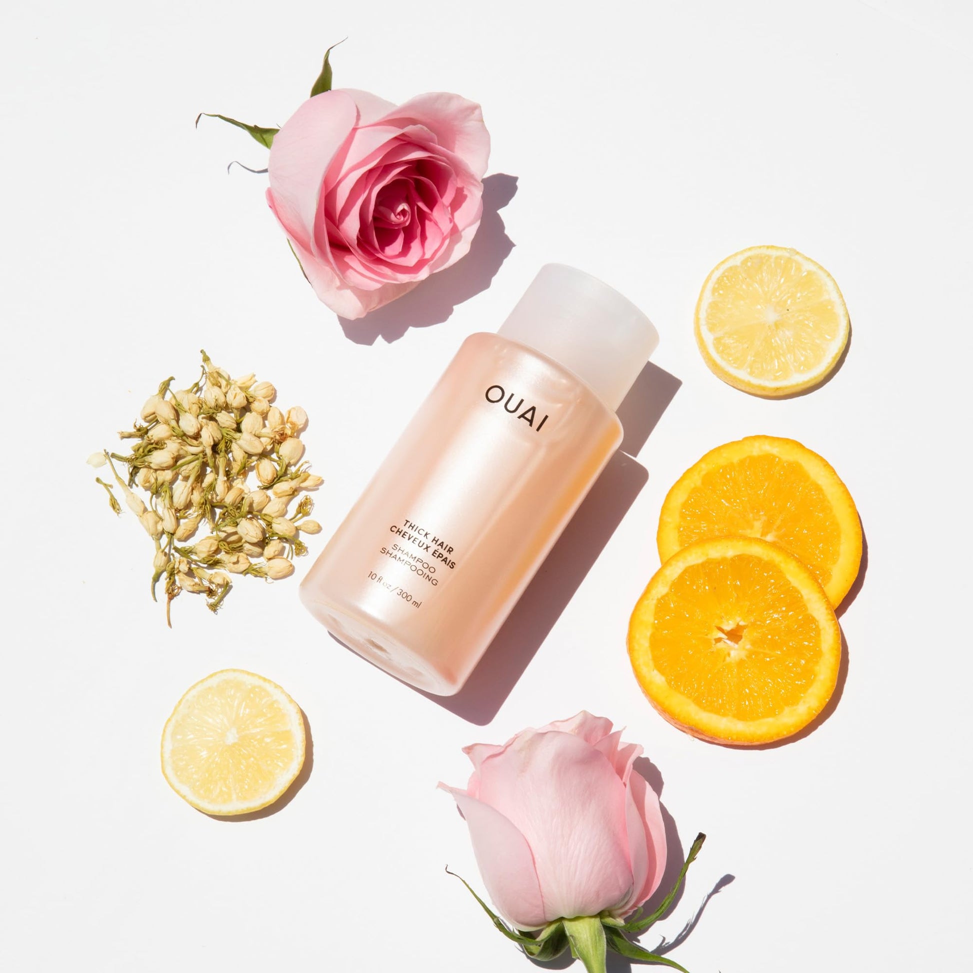 OUAI Thick Shampoo Travel Size - Moisturizing Shampoo with Keratin, Marshmallow Root, Shea Butter, Avocado Oil for Thick Hair - Strengthens & Hydrates - Paraben & Sulfate Free (3 Fl Oz) OUAIAu supplements