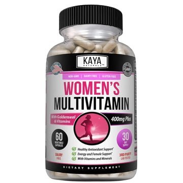 Kaya Naturals Women's Multivitamin, Overall Healthy Antioxidant, and Immune Support, Vitamins A, D, C, E, Biotin Kaya NaturalsAu supplements