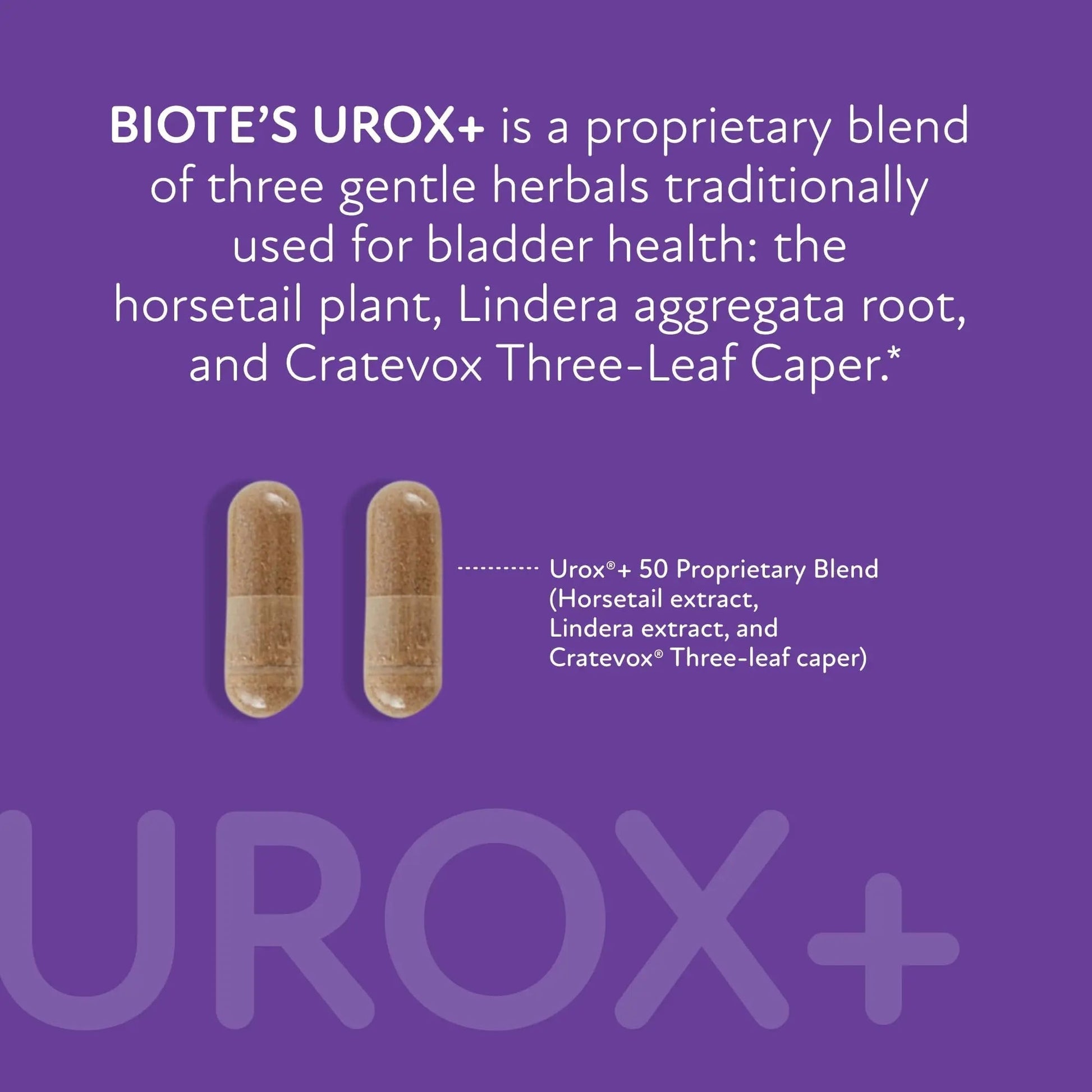 Biote Nutraceuticals - Urox+ - Bladder Health (60 Capsules) BioteAu supplements