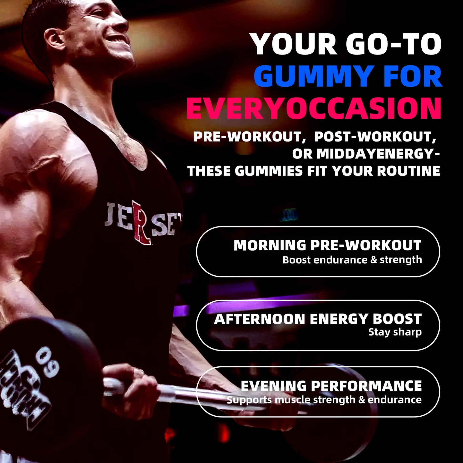 NSF Certified Creatine Gummy 5g - Creatine Monohydrate Gummies for Men & Women. Boost Focus,Strength, and Endurance, Anti-Melting Formula, Vegan, Gluten-Free, Non-GMO,(Raspberry & Blueberry 135 ct) AllcoovitaAu supplements