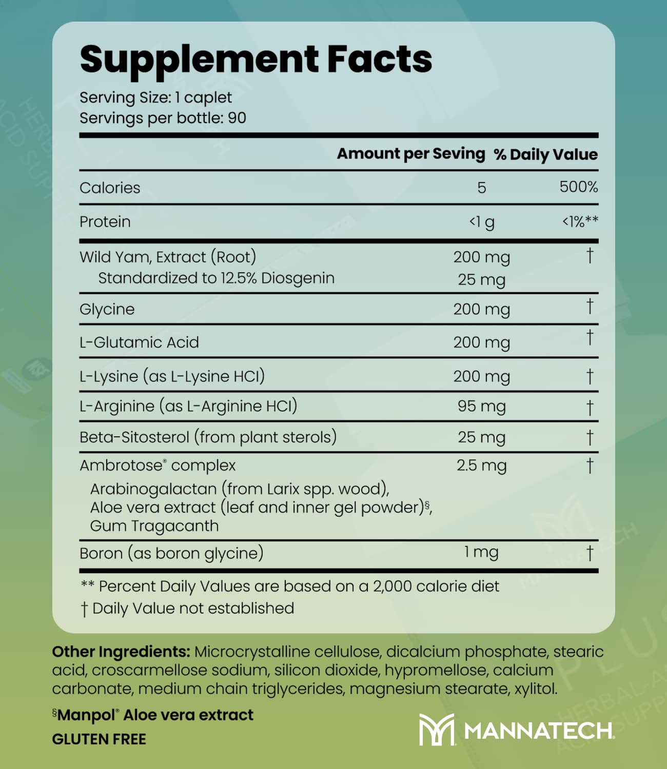 Mannatech Plus 90 Capsules MannatechAu supplements