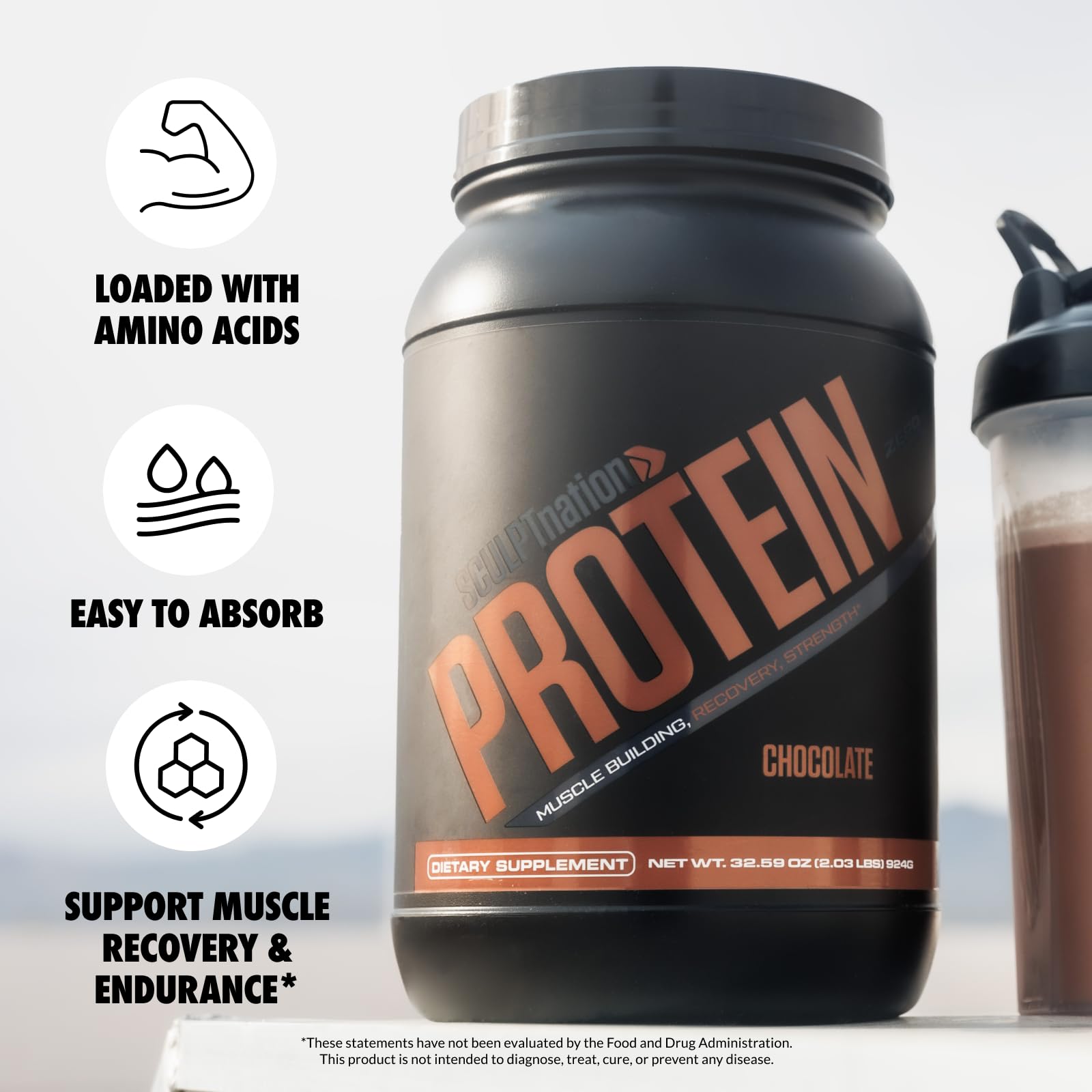 Sculpt Nation by V Shred Protein Powder (Chocolate) - Premium Whey Protein Powder Sculpt NationAu supplements