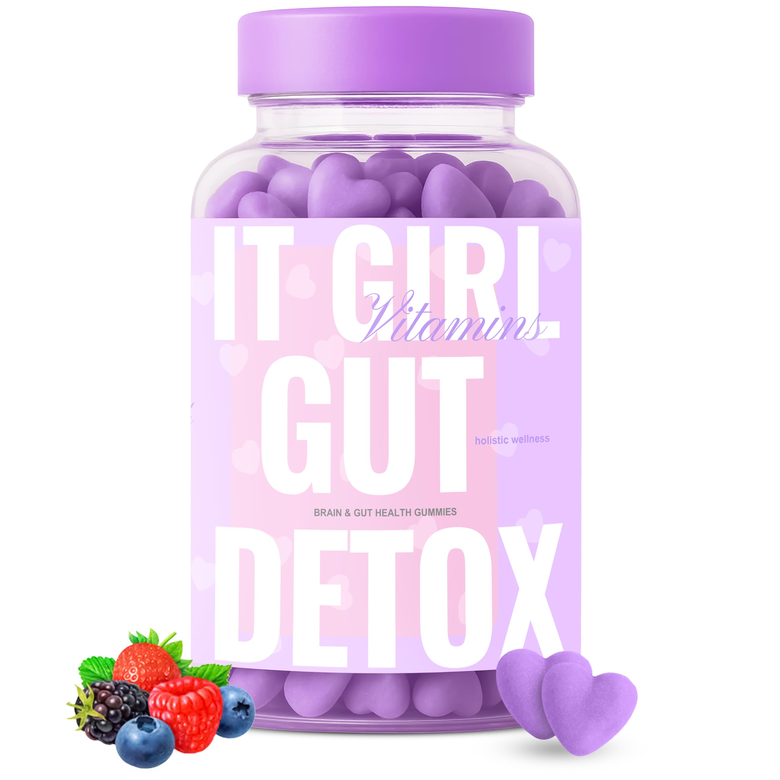Gut Health Cleanse Detox Gummies for Women & Teens – Probiotics, Prebiotics, Digestive Enzymes & Superfoods Greens Blend – Vegan Daily Digestive Supplement for Bloating Relief, Debloat & Gut Wellness It Girl VitaminsAu supplements