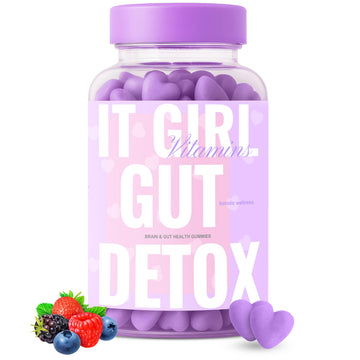 Gut Health Cleanse Detox Gummies for Women & Teens – Probiotics, Prebiotics, Digestive Enzymes & Superfoods Greens Blend – Vegan Daily Digestive Supplement for Bloating Relief, Debloat & Gut Wellness It Girl VitaminsAu supplements