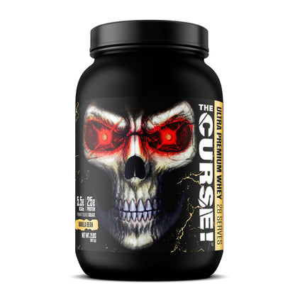 JNX SPORTS The Curse! Ultra Premium Whey Protein Powder Vanilla Bean 2lb | 25g Protein JNX SPORTSUS supplements