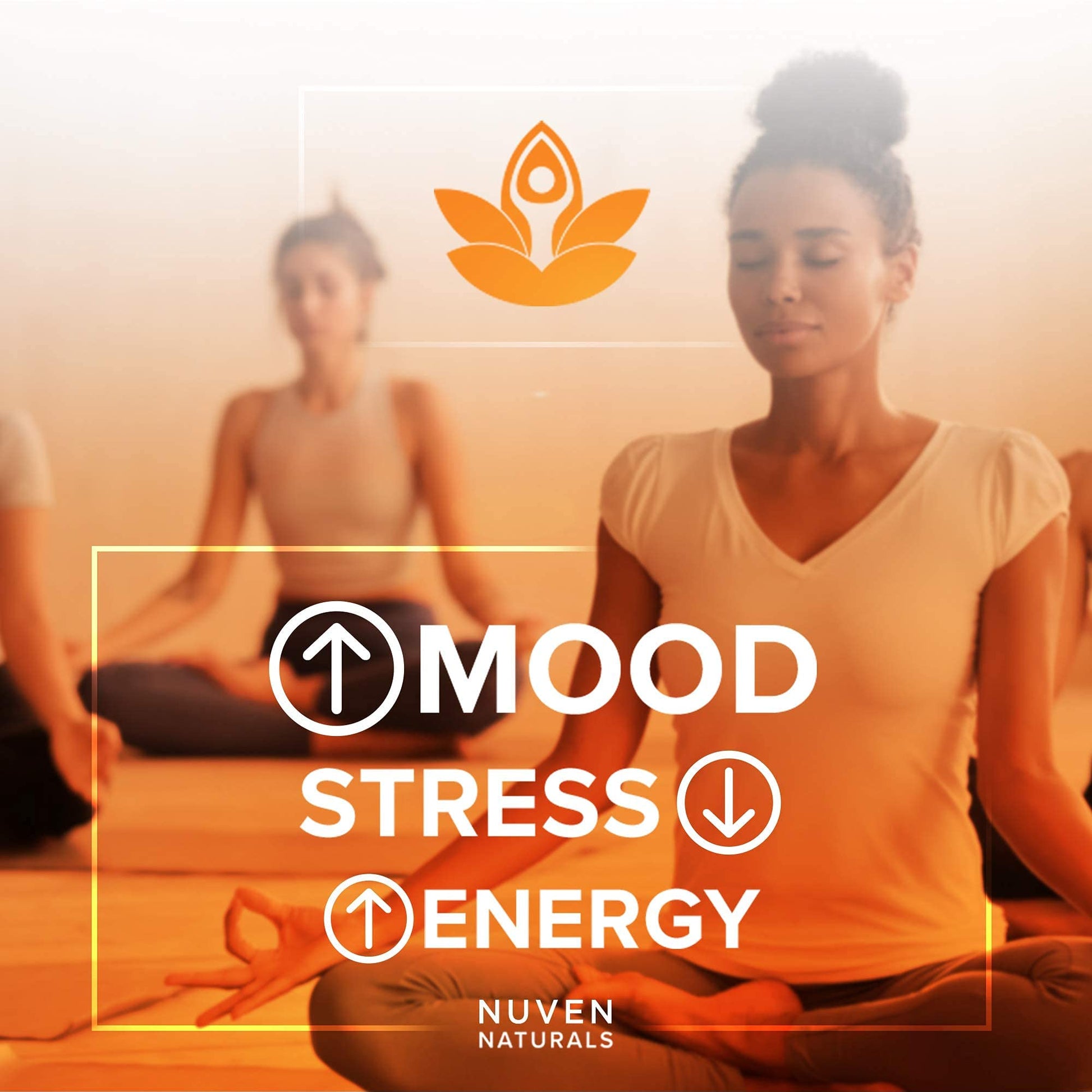 Nuven Naturals Adrenal Support - Cortisol Manager & Adrenal Support Supplements with Ashwagandha Extract, Rhodiola Rosea, Holy Basil to Help Stress, Fatigue & Energy | Adaptogens | 90 Capsules Nuven NaturalsAu supplements