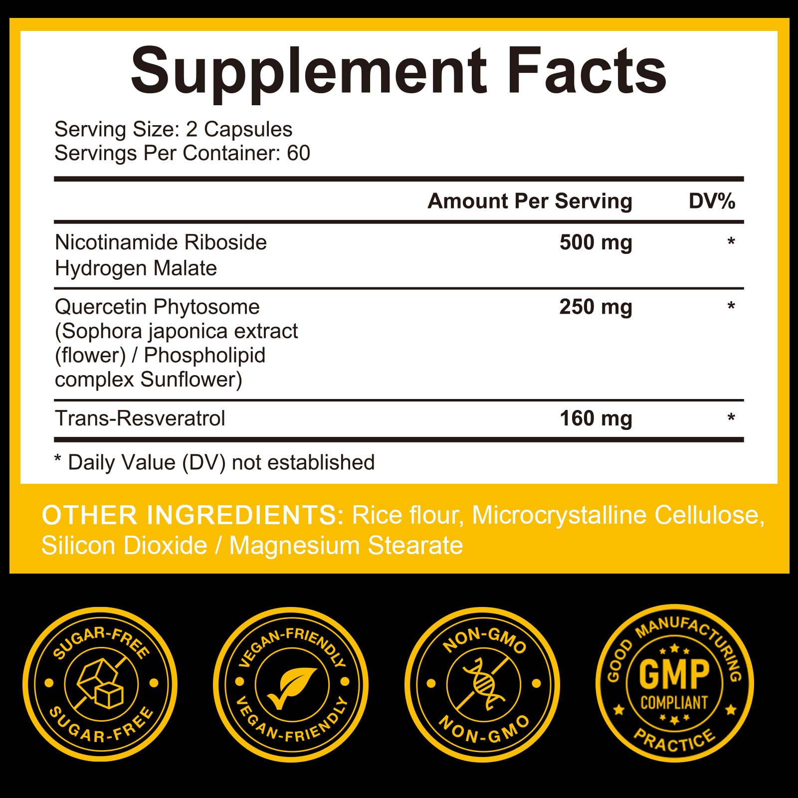 TKTALKER NAD Supplement, 910MG Liposomal Nicotinamide Riboside with Resveratrol & Quercetin, Anti-Aging, Cellular Energy, Mental Focus & Stamina & Healthy, Women & Men, 120 Capsules TKTALKERAu supplements