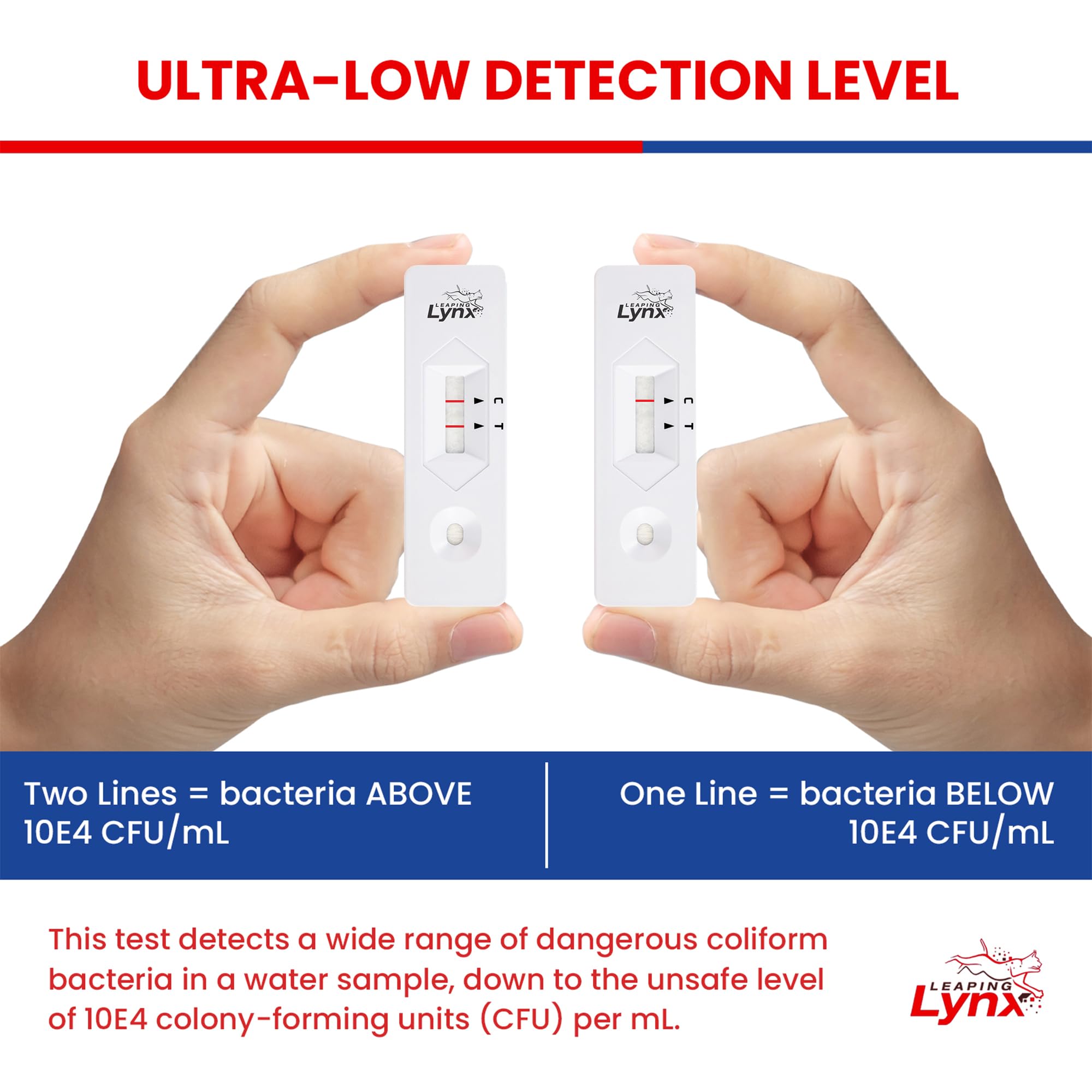 Bacteria Water Test Kit – Coliform, E. coli & Salmonella Detection for Well & Tap Water | Rapid Home Drinking Water Screening Kit with Lab-Quality Results | Leaping Lynx Leaping LynxAu supplements