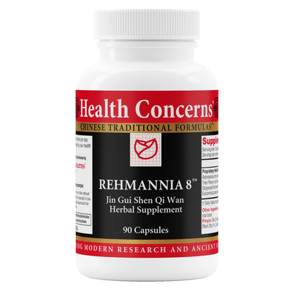 Health Concerns Rehmannia 8 - Back Discomfort & Urinary Tract Health for Women & Men Health ConcernsUS supplements