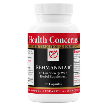 Health Concerns Rehmannia 8 - Kidney Cleanse Detox & Repair Supplement - Back Discomfort & Urinary Tract Health for Women & Men - Traditional Chinese Herbal Formula for Backaches - 90 Capsules Health ConcernsAu supplements