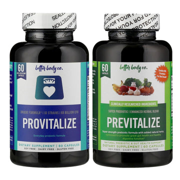 Better Body Co. Slim Gut Bundle | Prebiotics and Probiotics for Women - Bloating Relief Better Body Co.US supplements