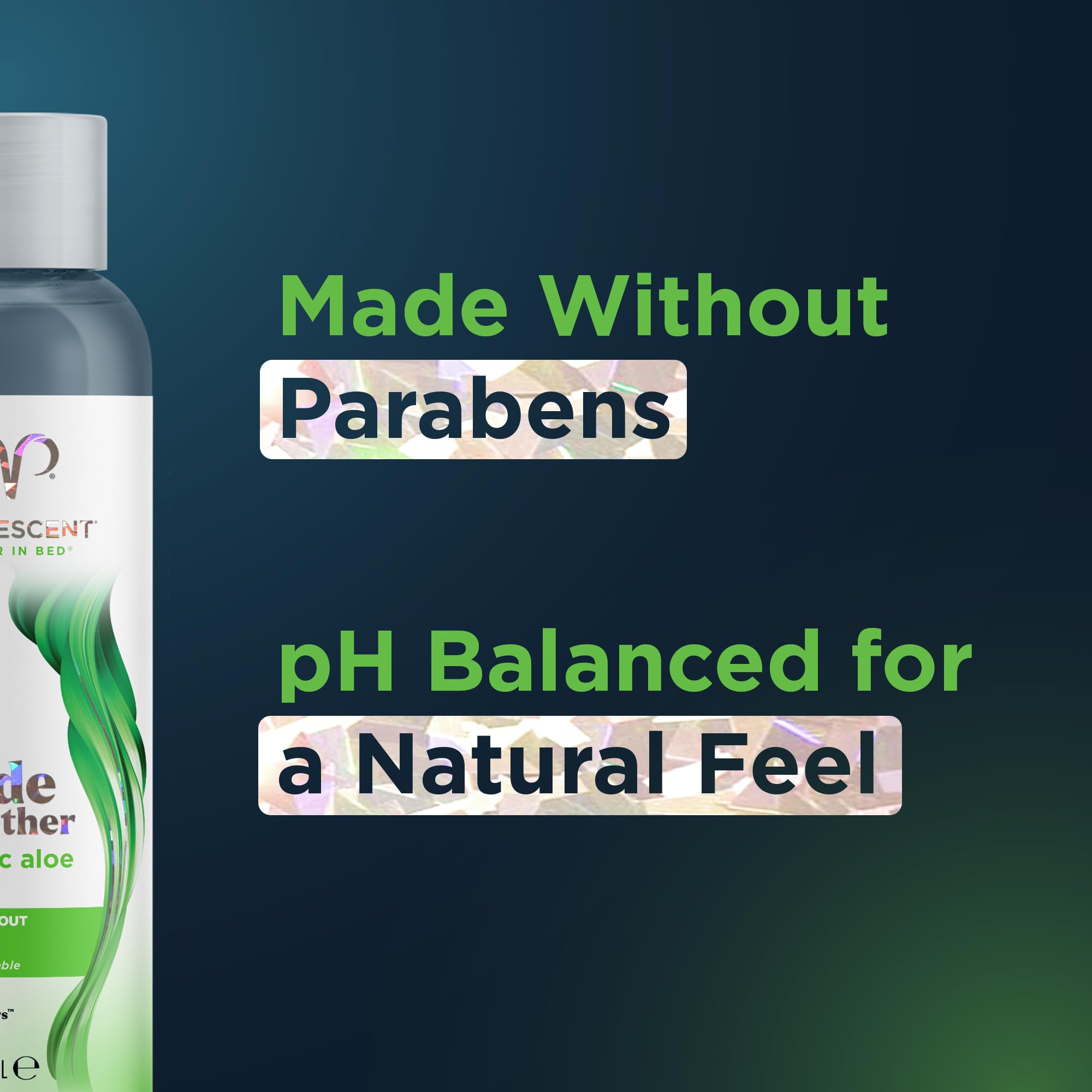 Promescent Natural Lube with Organic Ingredients, Premium Aloe Vera Lubricant Gel for Couples, Condom Compatible, Long-Lasting, Water Based Lube (4 oz) PromescentAu supplements