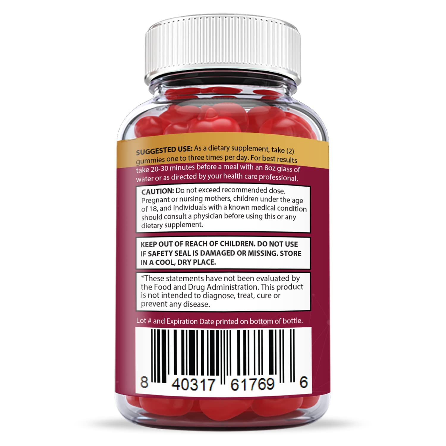 Justified Laboratories (10 Pack) Great Results Keto ACV Gummies 1000MG Justified LaboratoriesUS supplements