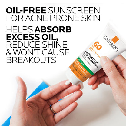 La Roche-Posay Anthelios Clear Skin Dry Touch Sunscreen SPF 60, Oil Free La Roche-PosayUS supplements