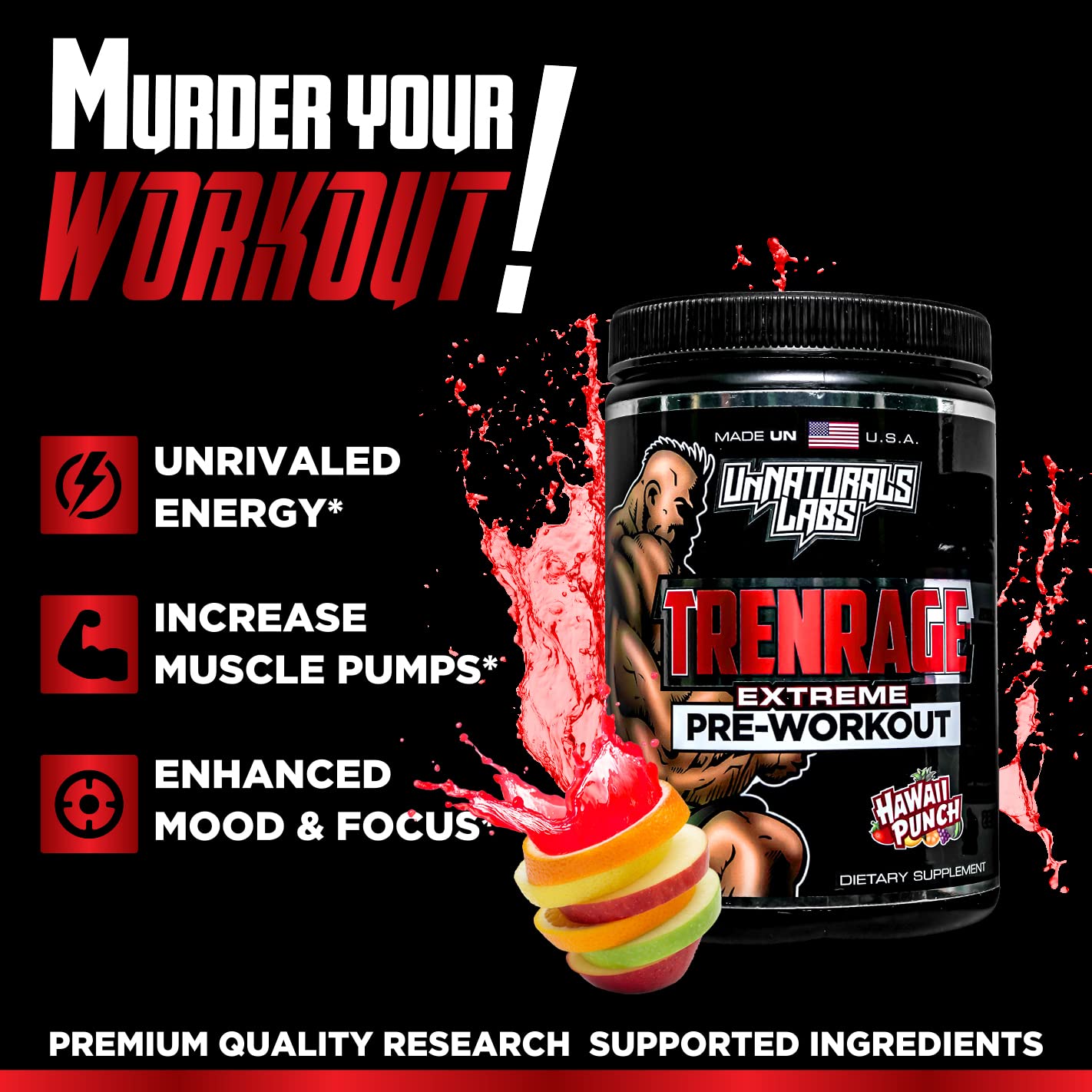 UnNaturals Labs Trenrage UnNaturals LabsUS supplements