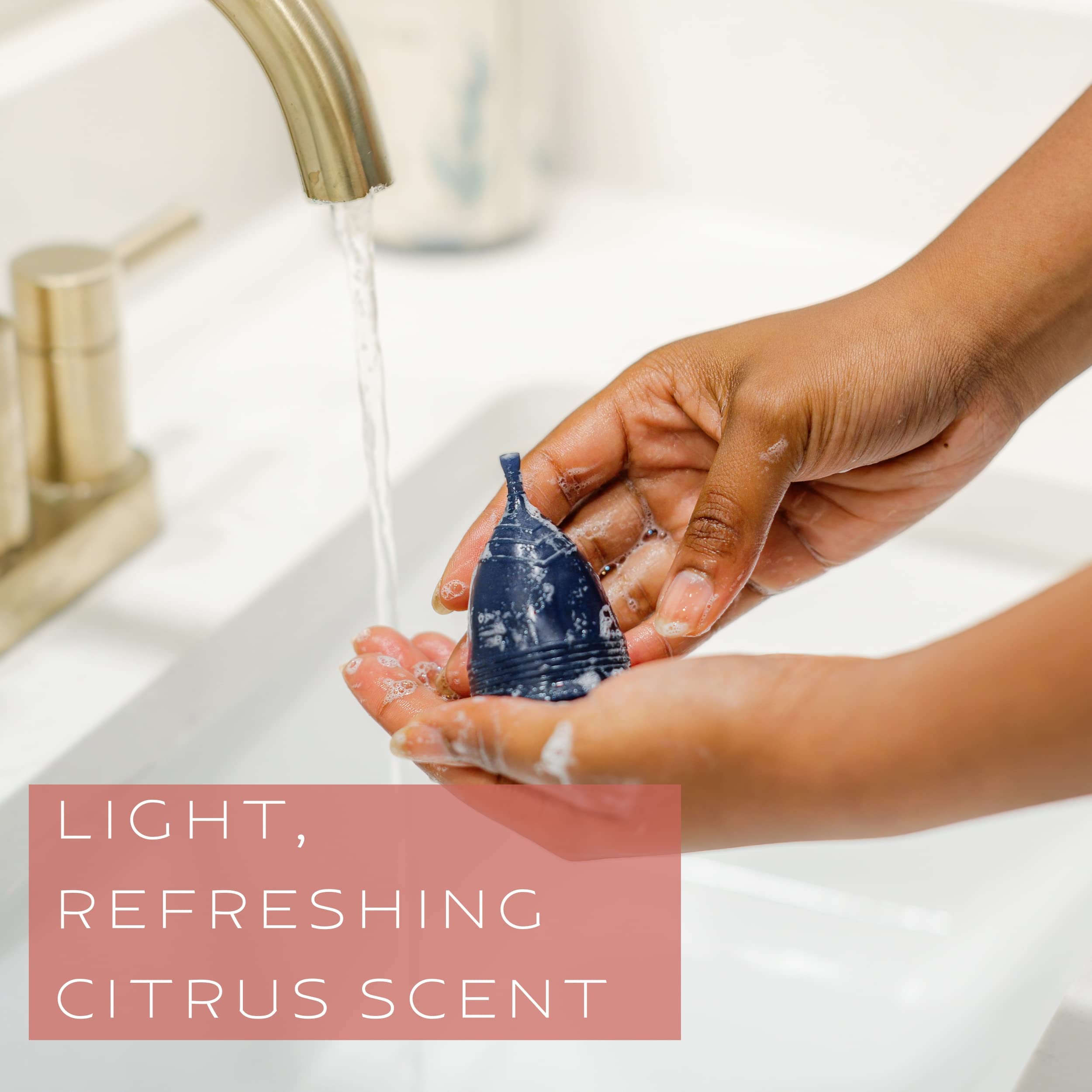 Menstrual Cup Wash - Best Formula to Wash Your Period Cups - Organic and Natural Ingredients Pixie CupAu supplements