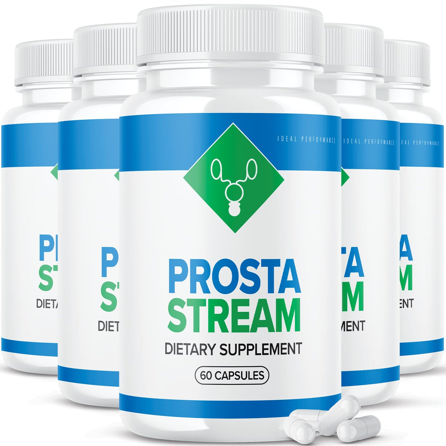 IDEAL PERFORMANCE (5 Pack) Prosta Stream Prostate Supplement Prostastream Pills IDEAL PERFORMANCEUS supplements
