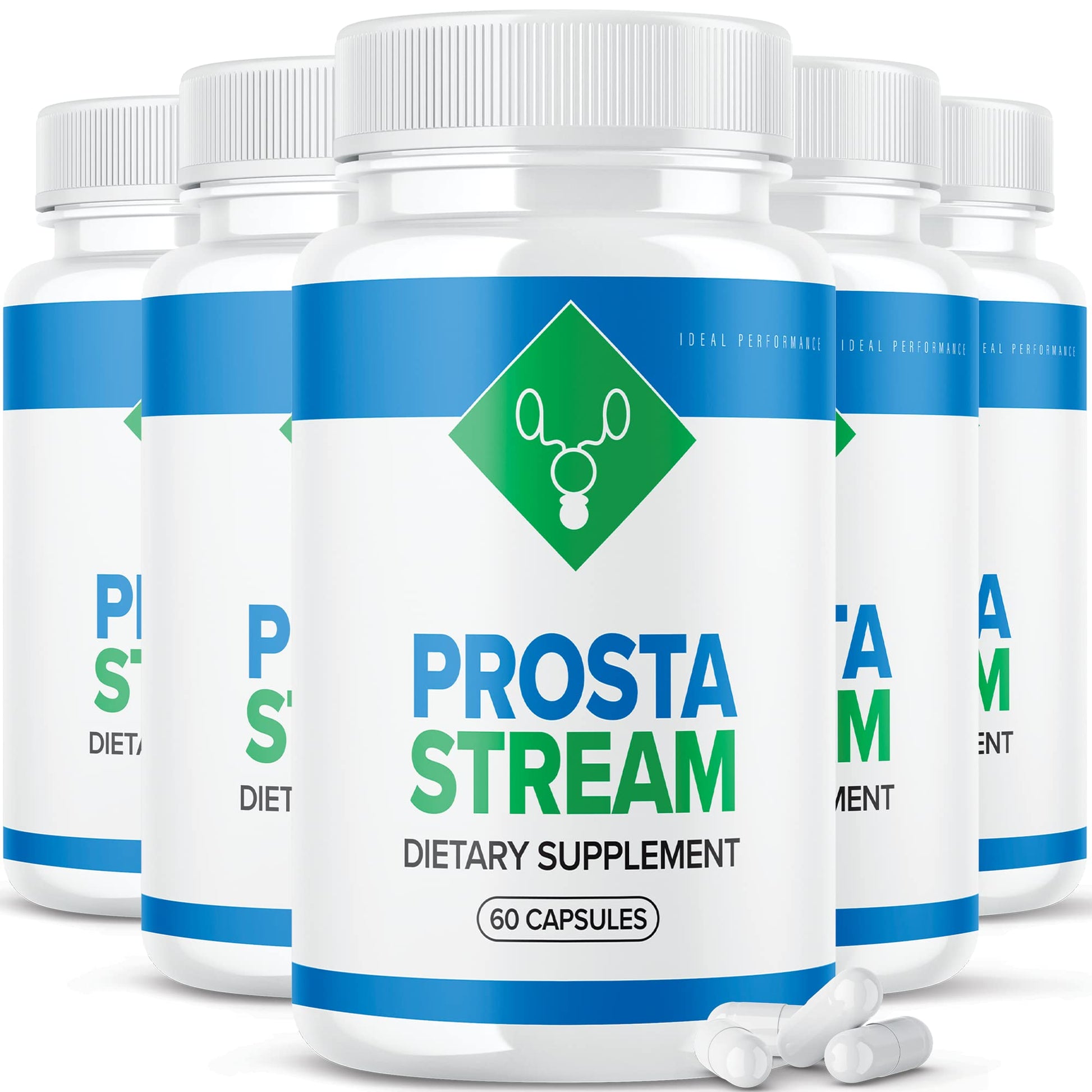 IDEAL PERFORMANCE (5 Pack) Prosta Stream Prostate Supplement Prostastream Pills IDEAL PERFORMANCEUS supplements