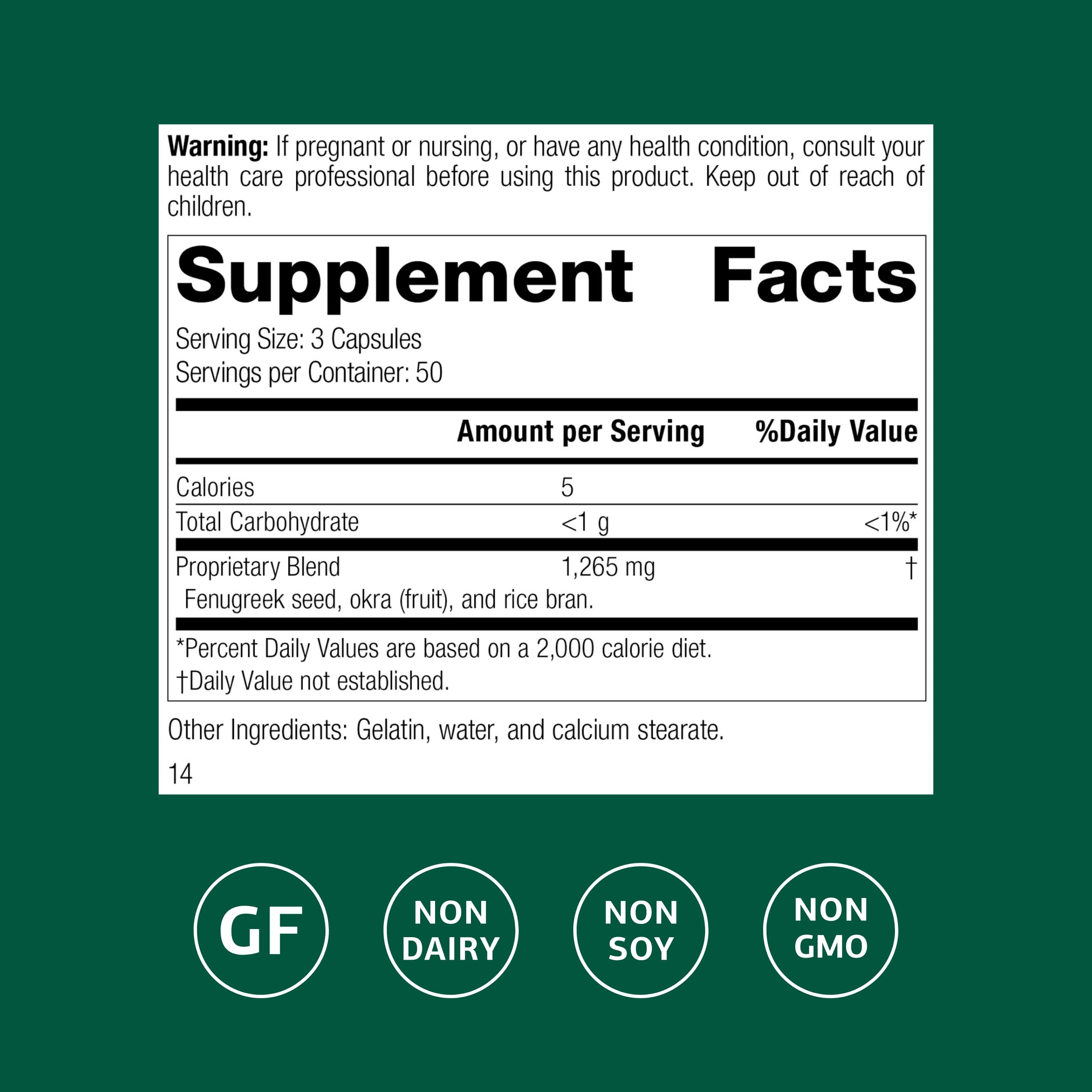 Standard Process Fen-Gre - Supports Respiratory Support & Healthy Metabolism - Aids Healthy Levels of Mucus & Phlegm - Supports Lung Health & Bronchial Tubes - Gluten-Free & Non-Dairy - 150 Capsules Standard Process Inc.Au supplements