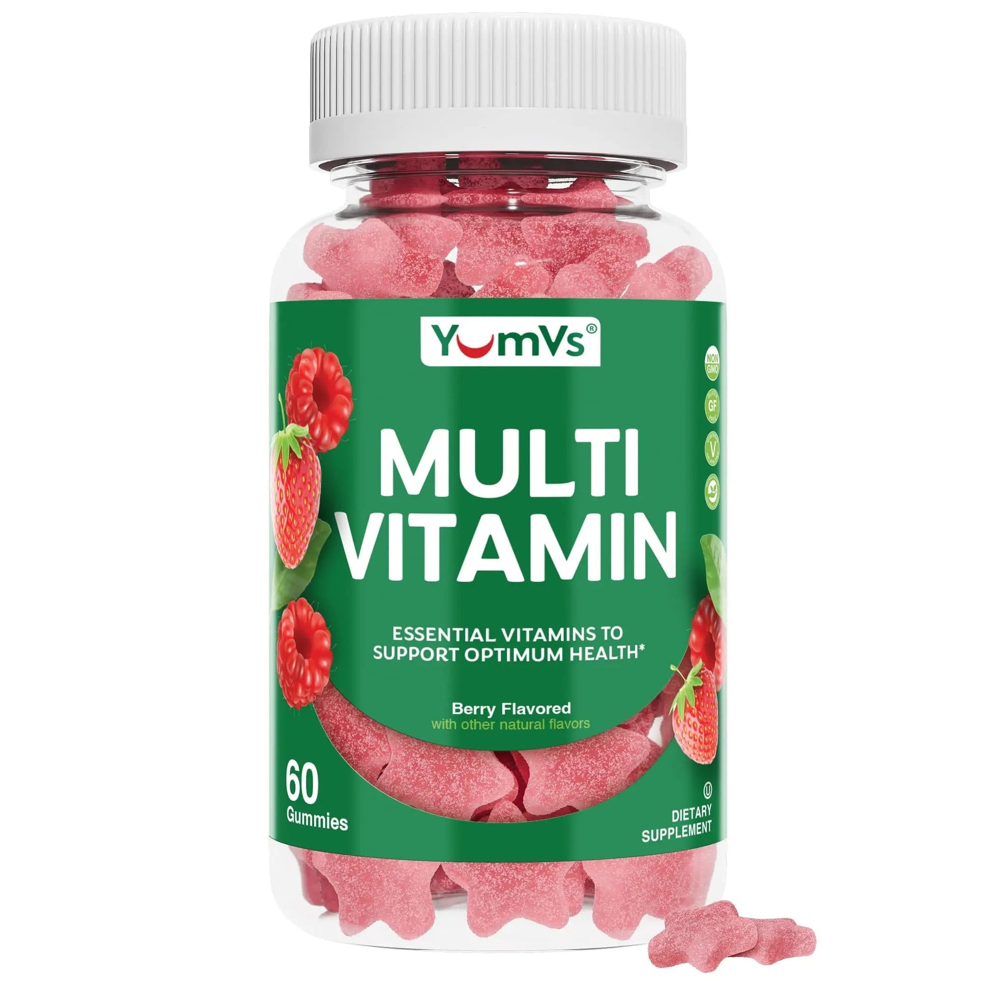 Multivitamin Gummies for Adults, Daily Gummy Vitamin for Women & Men, Immune Support Multivitamin Supplement YUM-V'SAu supplements