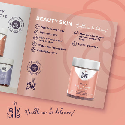 Jelly Pills® Hydrolyzed Collagen Gummies with Hyaluronic Acid and Coenzyme Q10 Jelly PillsUS supplements