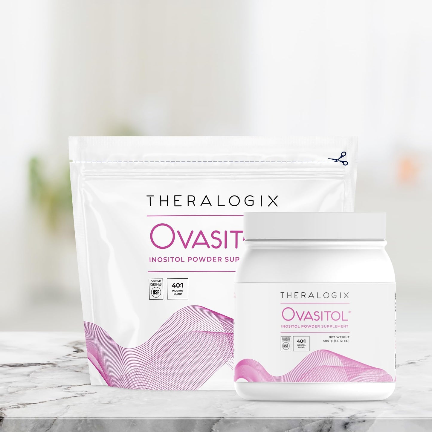 Theralogix Ovasitol Inositol Powder - 180 Servings - Myo-Inositol & D-Chiro Inositol TheralogixUS supplements