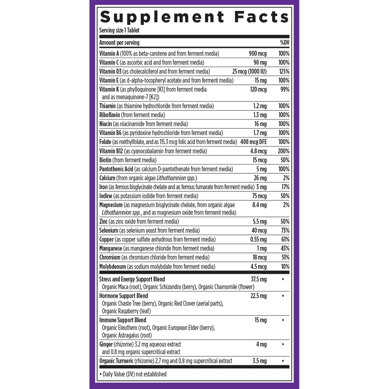 New Chapter Women’s Multivitamin, Iron, B6, B12, Biotin for Hair Growth, D3, Vit C, Zinc for Immune & Stress Support, Gentle on an Empty Stomach, One Daily, Non-GMO, Gluten-Free, 18+, 72 Tablets New ChapterAu supplements
