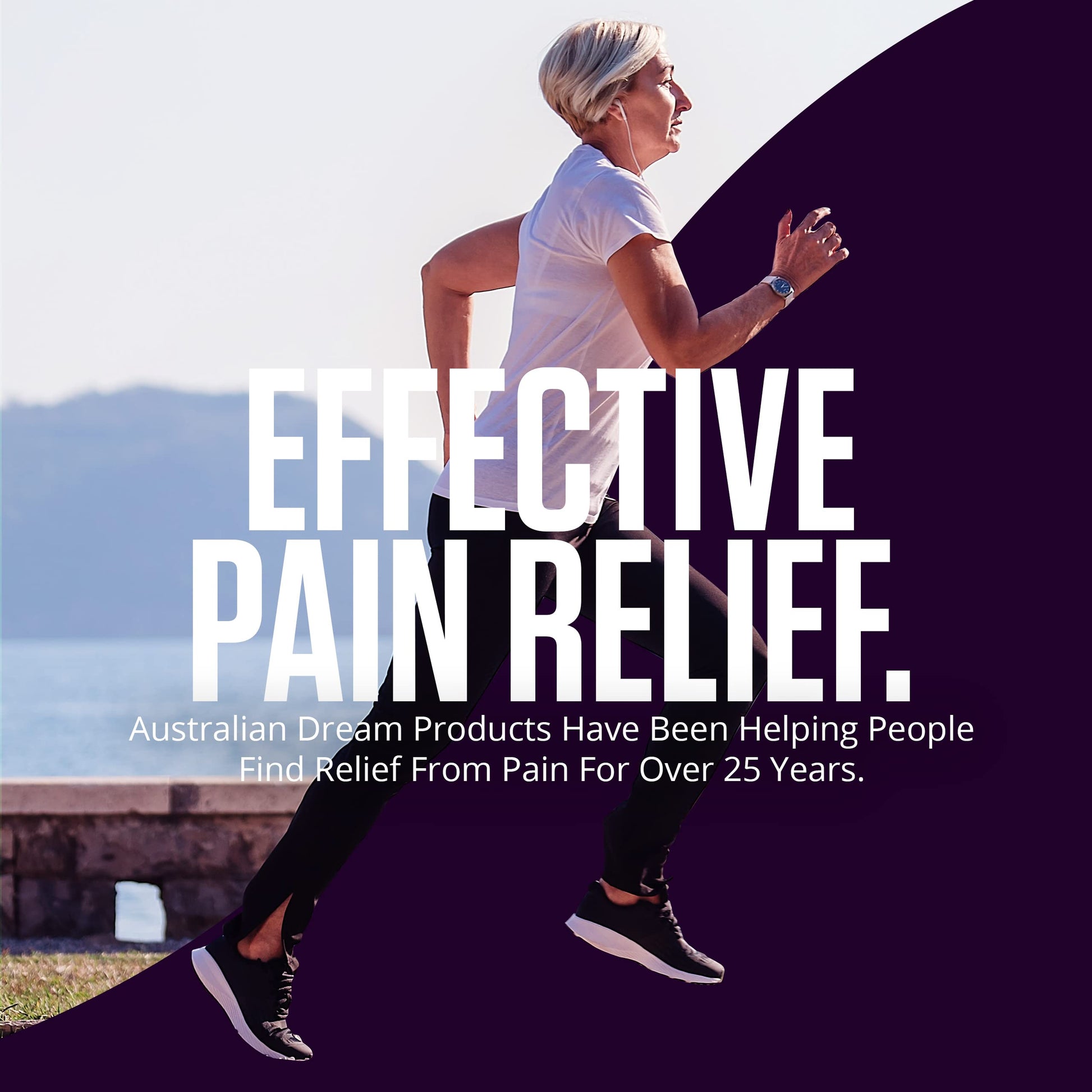 Australian Dream Back Pain Cream - Soothing, Non-Greasy Muscle Pain Relief Cream - Good for Neck, Back, Body, or Muscle Aches - 4 oz Jars (2 Pack) Australian DreamAu supplements
