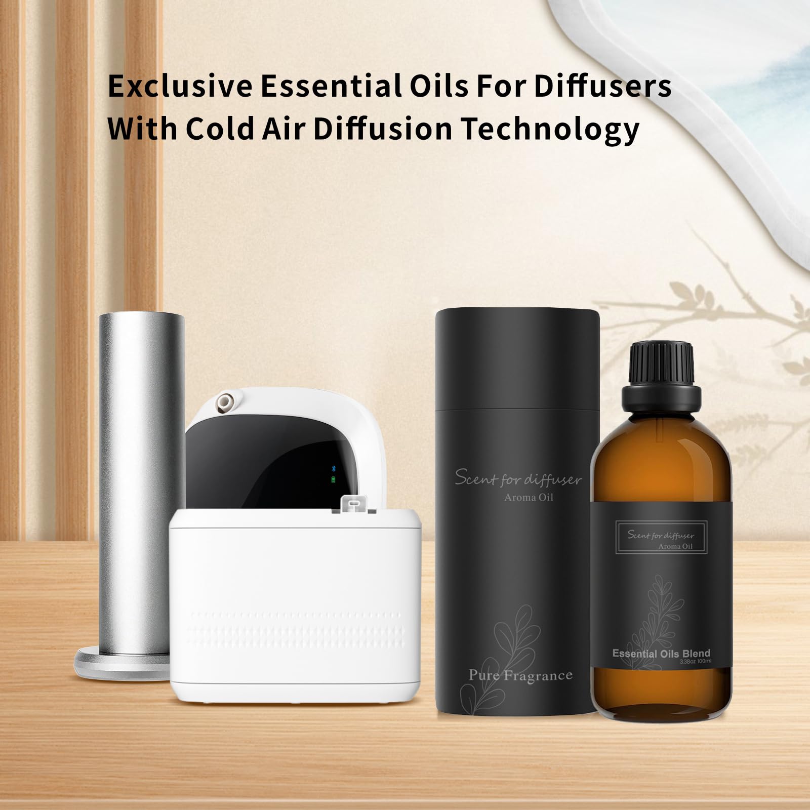 Homnas White Tea Essential Oil 100ML, Hotel Collection 100% Pure and Natural Aromatherapy Oil homnasAu supplements