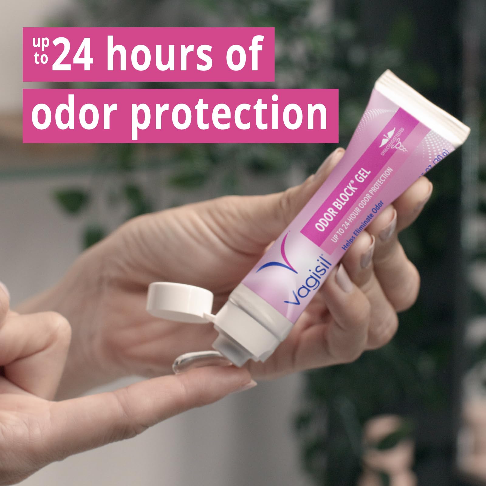 Vagisil Odor Block Gel with Hyaluronic Acid for Vaginal Health, Gynecologist Tested VagisilAu supplements