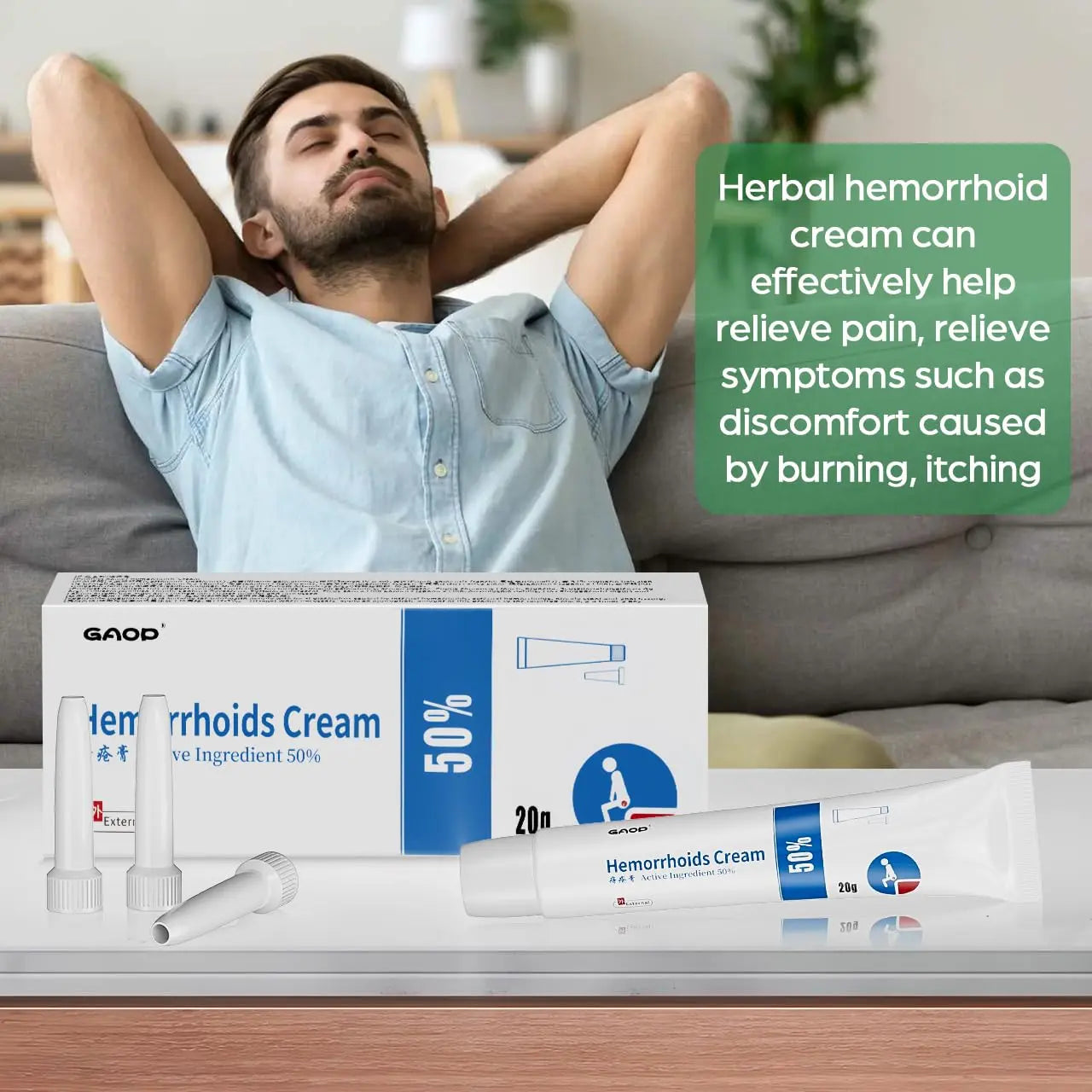 ortamiz Hemorrhoid Cream, Fissure Ointment Body Care Cream Helps to Relieve Pain&Reduce Burning for Men and Women (1pcs) ortamizAu supplements