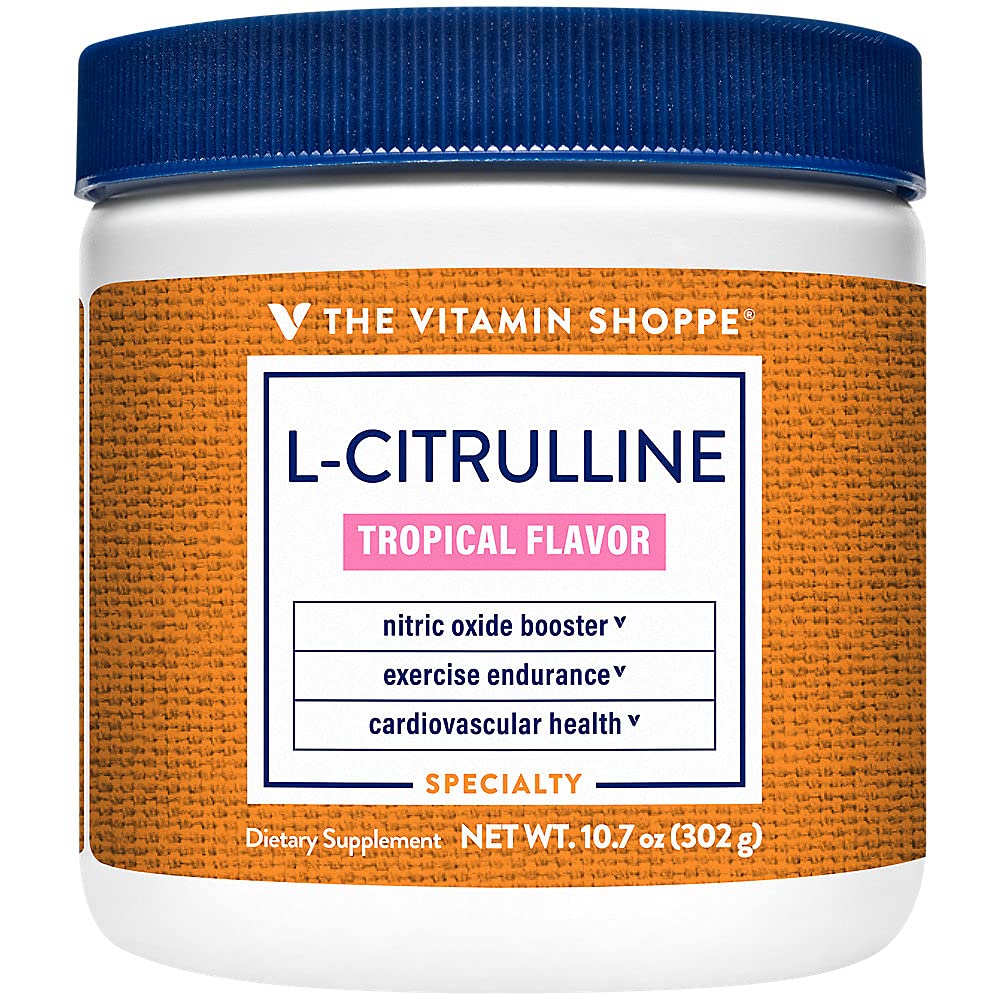 The Vitamin Shoppe L-Citrulline - Free-Form Amino Acid - Nitric Oxide Booster - 3,000 MG The Vitamin ShoppeAu supplements