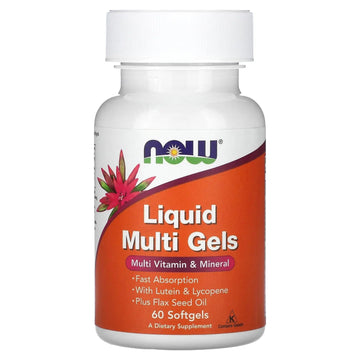 Now Foods Liquid Multi Softgels 60 Sgels NOW FoodsAu supplements