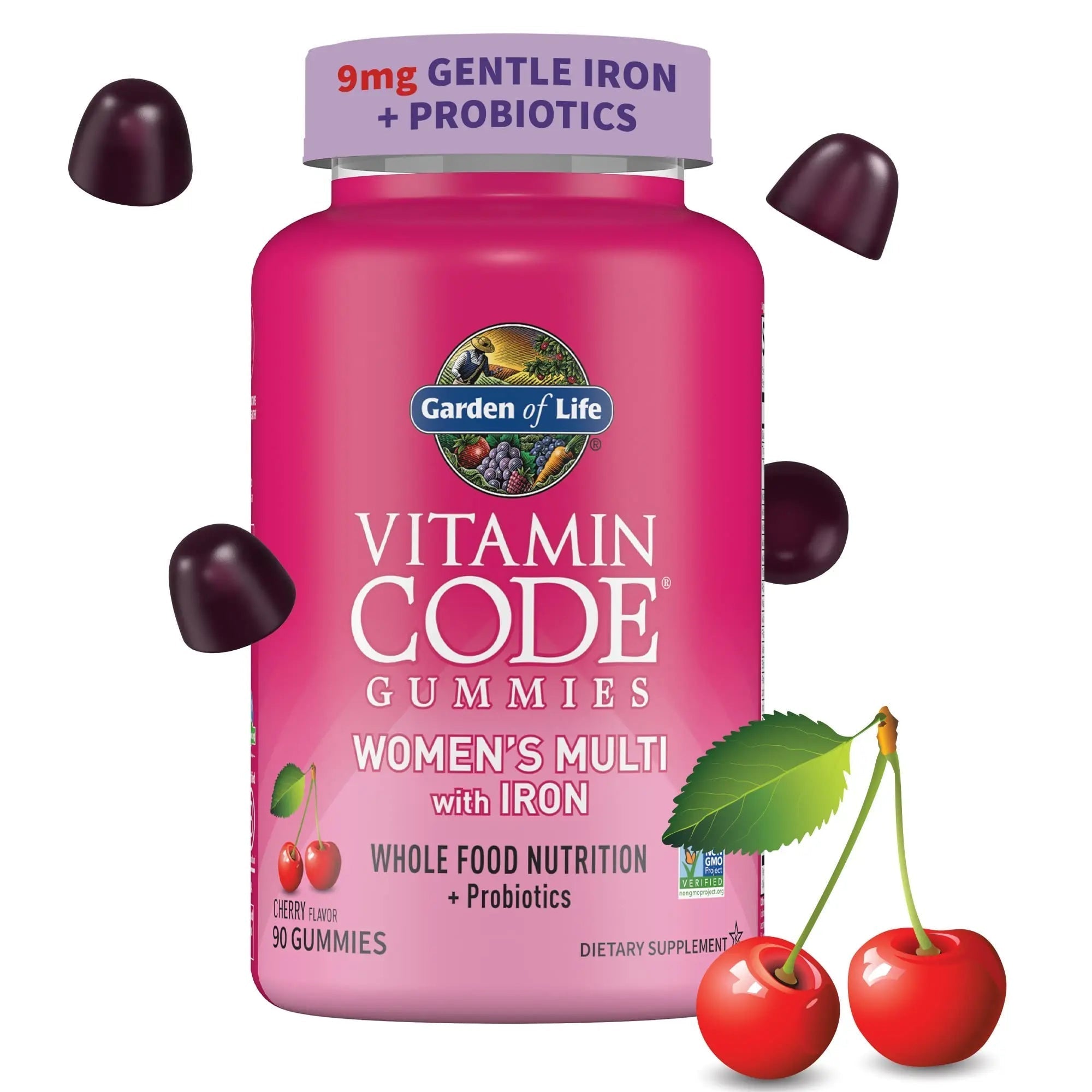 Garden of Life Vitamin Code Women’s Multivitamin Gummy with Iron: Folate, Biotin, D3 & B12 for Hair, Skin & Nails Garden of LifeAu supplements